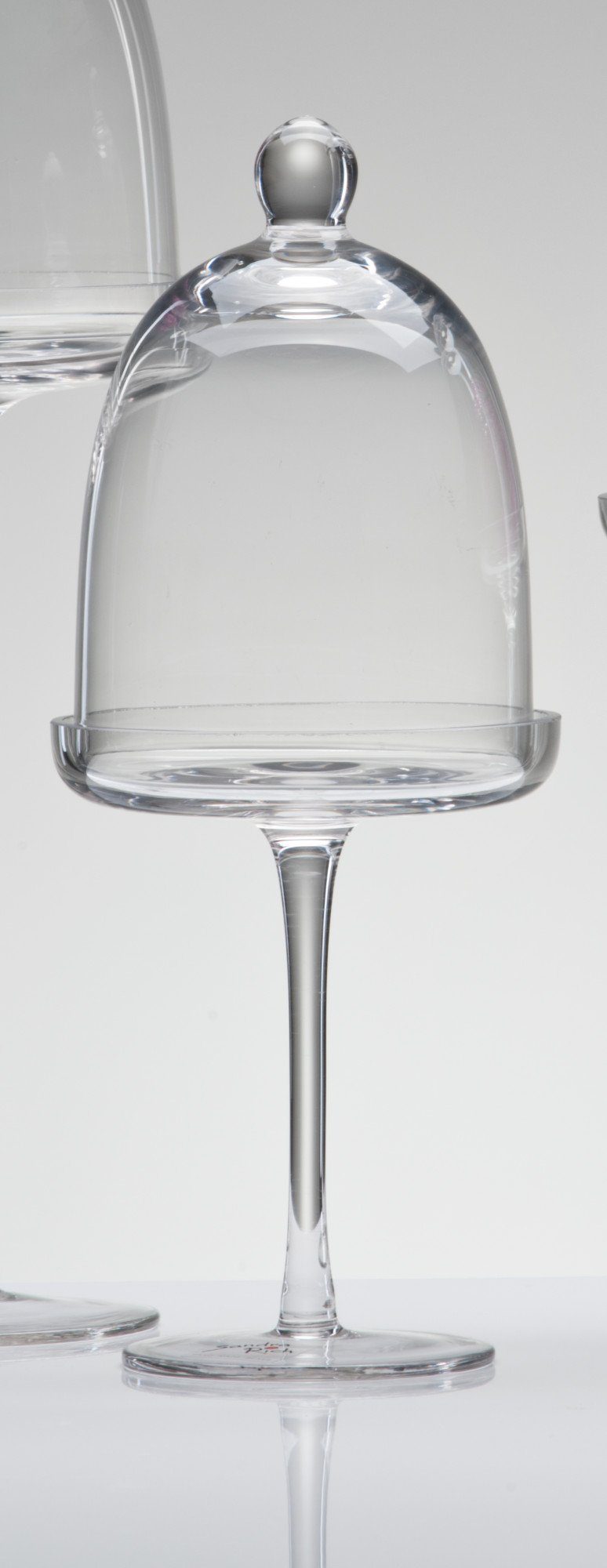 Sandra Rich Käseglocke Glasglocke Cover klar rund von Sandra Rich