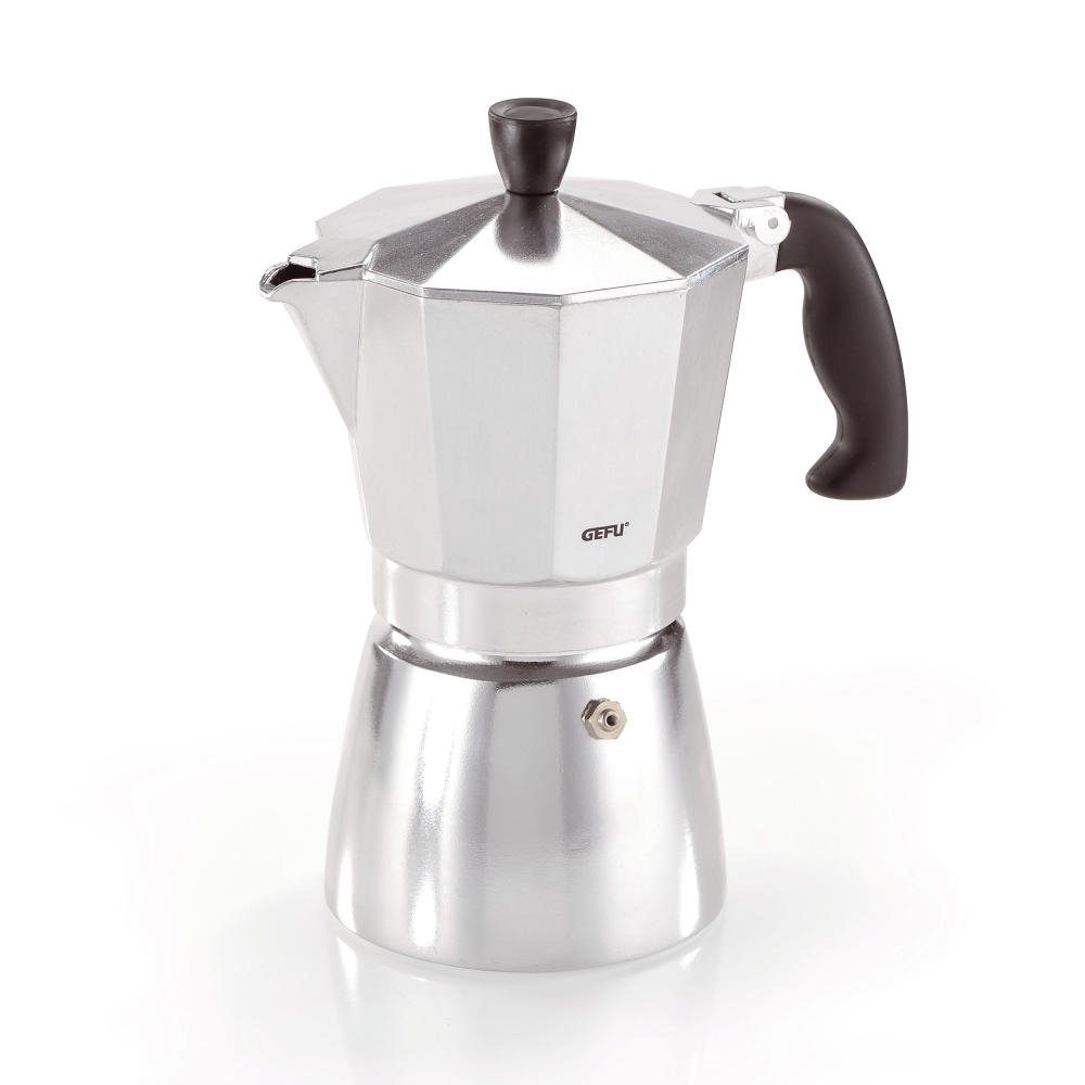 Espressokocher Lucino für 3 Kaffeekanne GEFU Tassen