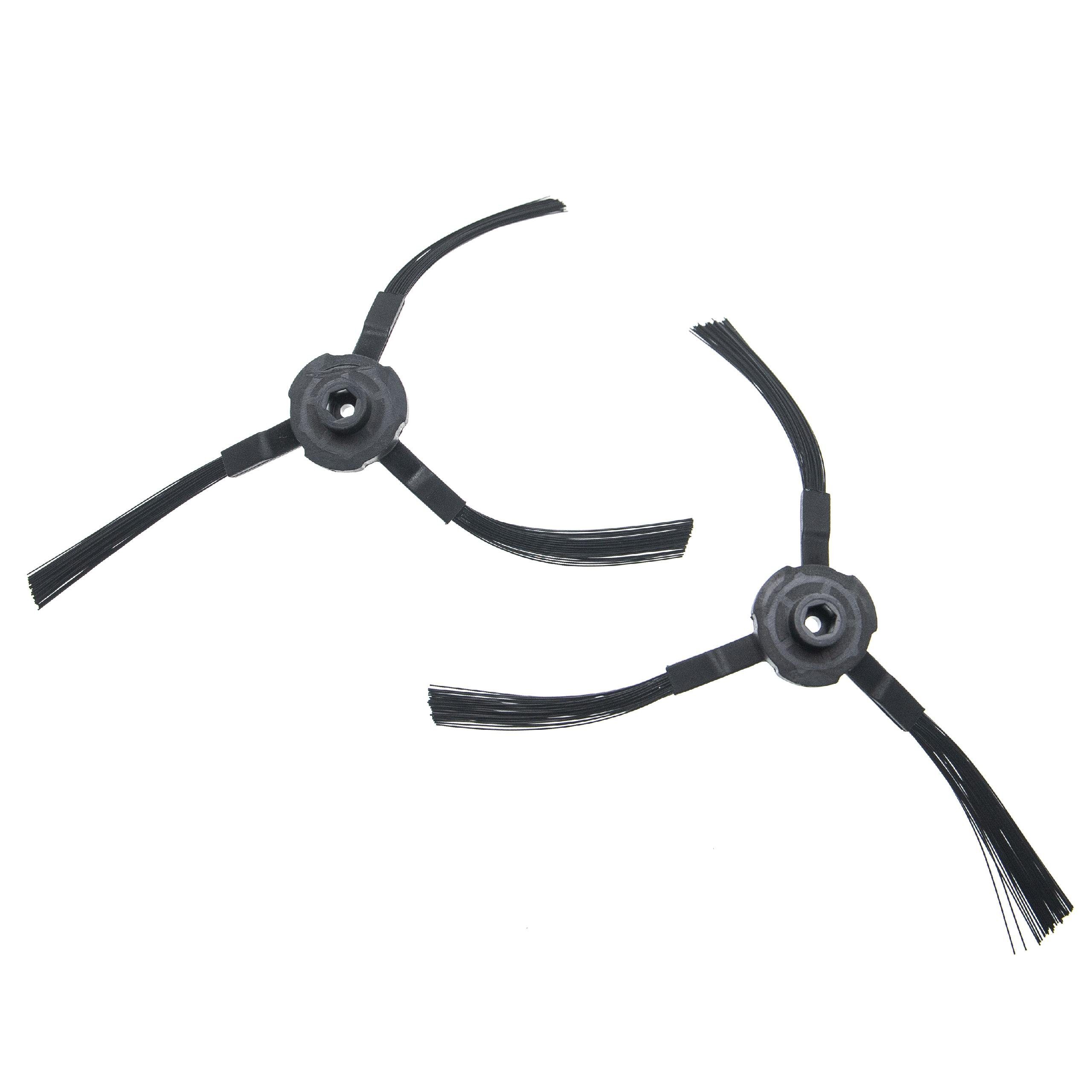 vhbw Bürste passend für iLife A4s, V3s, A4, V5, V5s Pro, V5s, A6, V3 Saugroboter, Zubehör für iLife, (2-tlg)