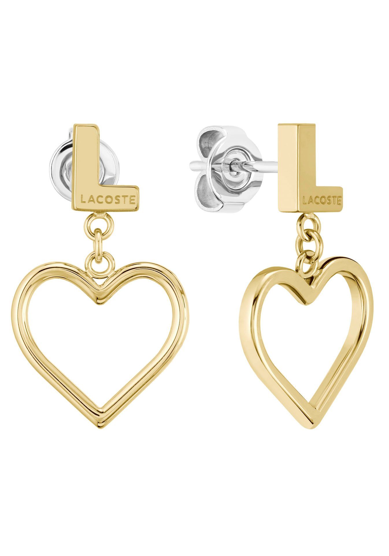 Lacoste Paar Ohrhänger Schmuck Edelstahl Ohrrschmuck Ohrringe VOLTE