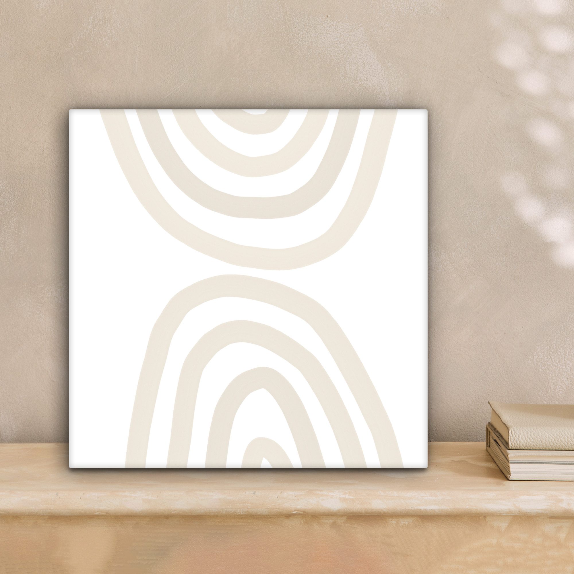 OneMillionCanvasses® Leinwandbild Regenbogen - Pastell - günstig online kaufen
