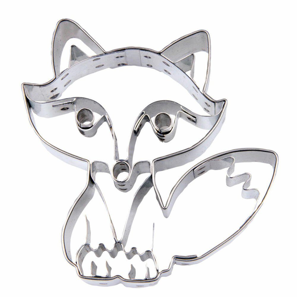 STÄDTER Ausstechform Fuchs 8 cm, Edelstahl