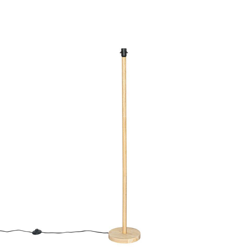 Qazqa Stehlampe Mels, ohne Leuchtmittel, E27, günstig online kaufen
