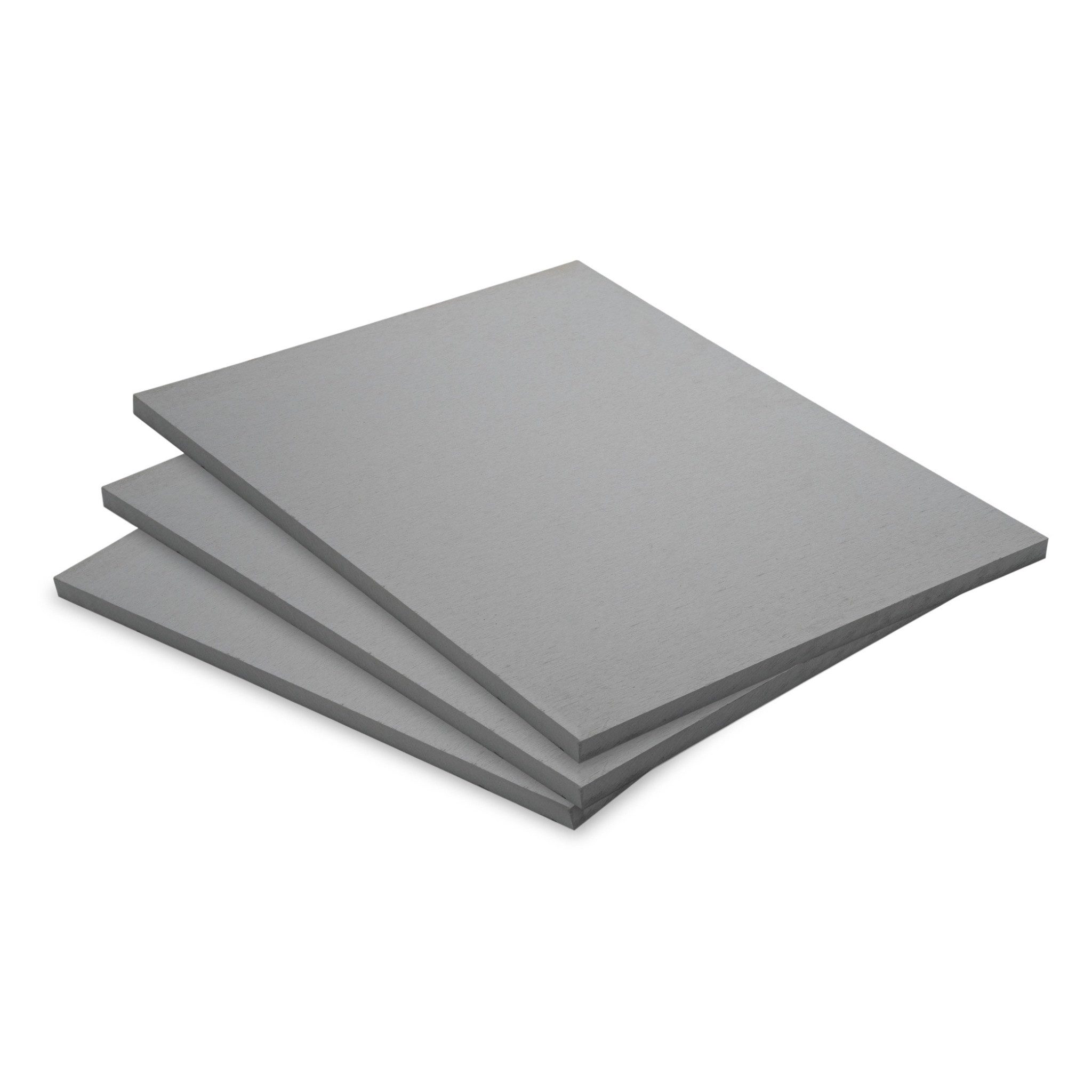 Feuerfest 123 GmbH Dämmplatte Kalziumsilikatplatten 3er Set 500x300x90 mm, (3er-Set), niedrige Wärmeleitfähigkeit, hitzebeständig bis 1.000 °C