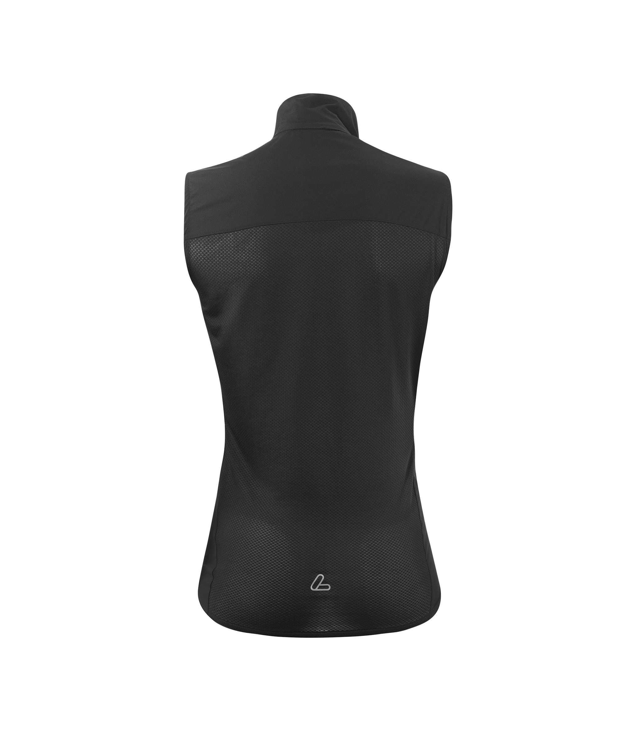 Löffler Fahrradjacke W BIKE VEST WPM POCKET Damen Rad-Weste Schwarz