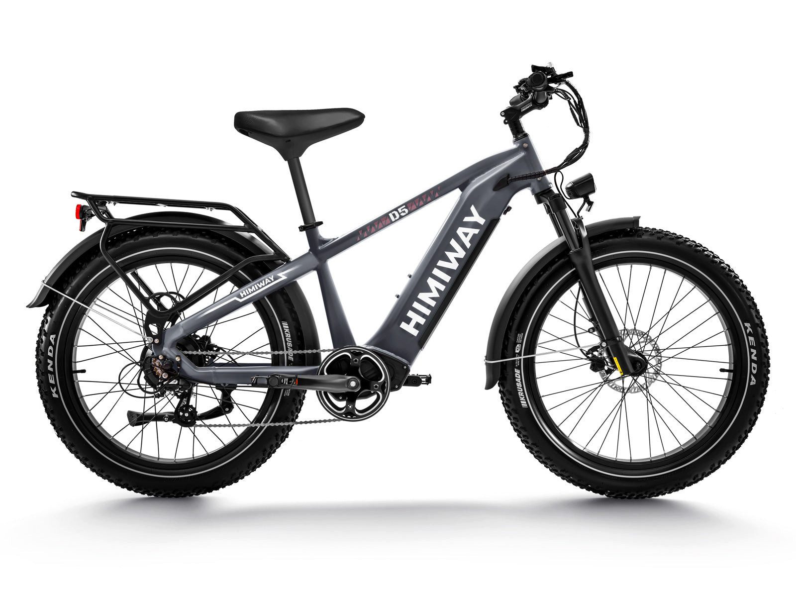 DOTMALL E-Bike Cityrad Himiway Zebra/D5 26 Zoll Elektrofahrrad mit 48V 20Ah abnehmbarem Akku