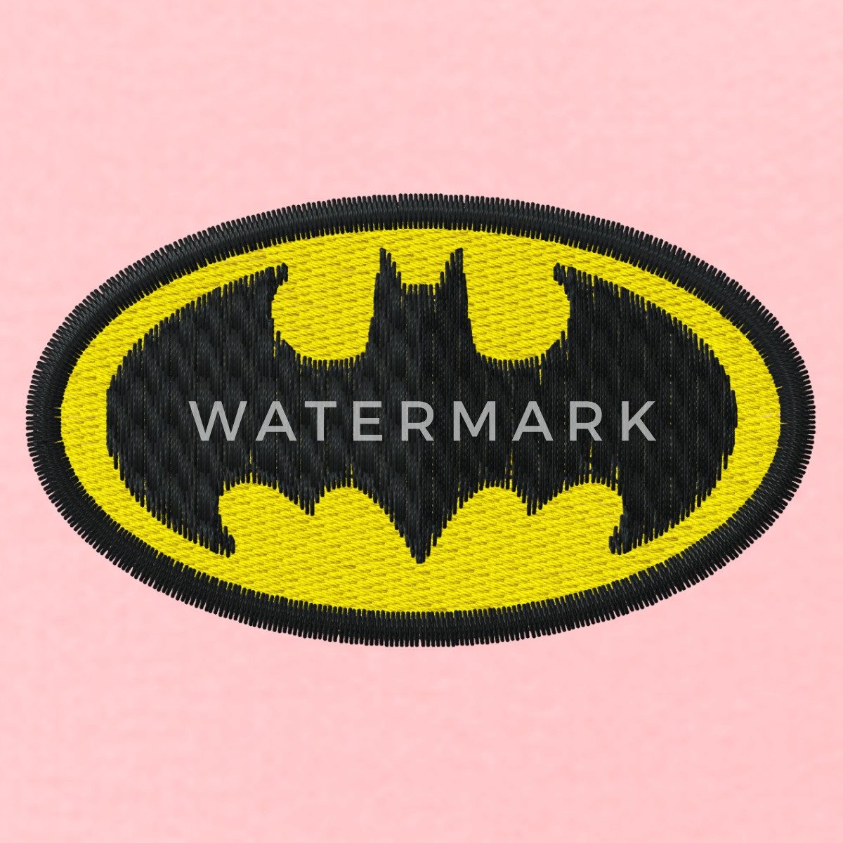Spreadshirt Sweatshirt DC Comics Batman Original Logo Stick Kinder Premium Pullover (1-tlg)