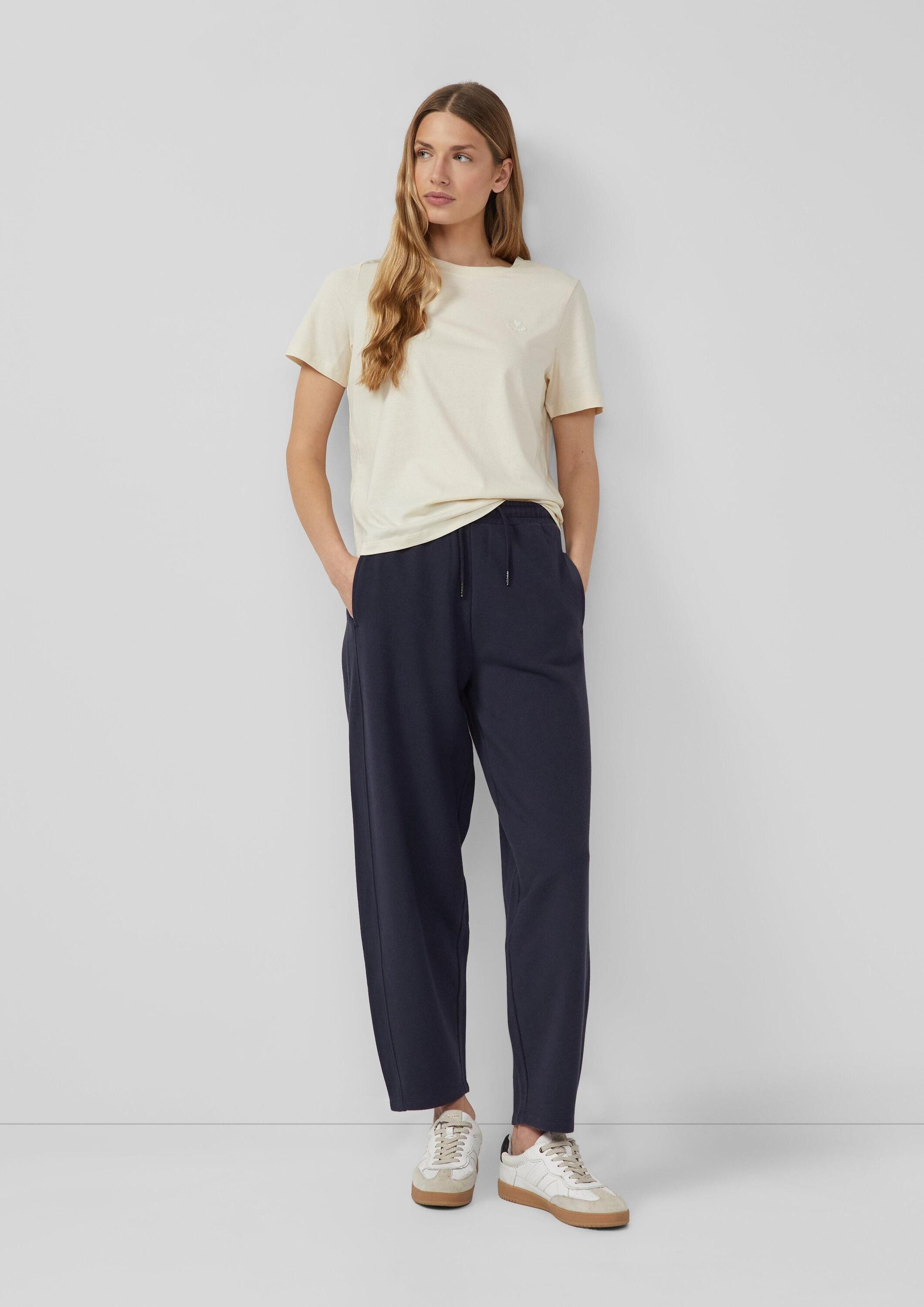 s.Oliver Jogginghose Hose Sweat-Hose im Relaxed Fit mit Barrel Leg und Elas günstig online kaufen