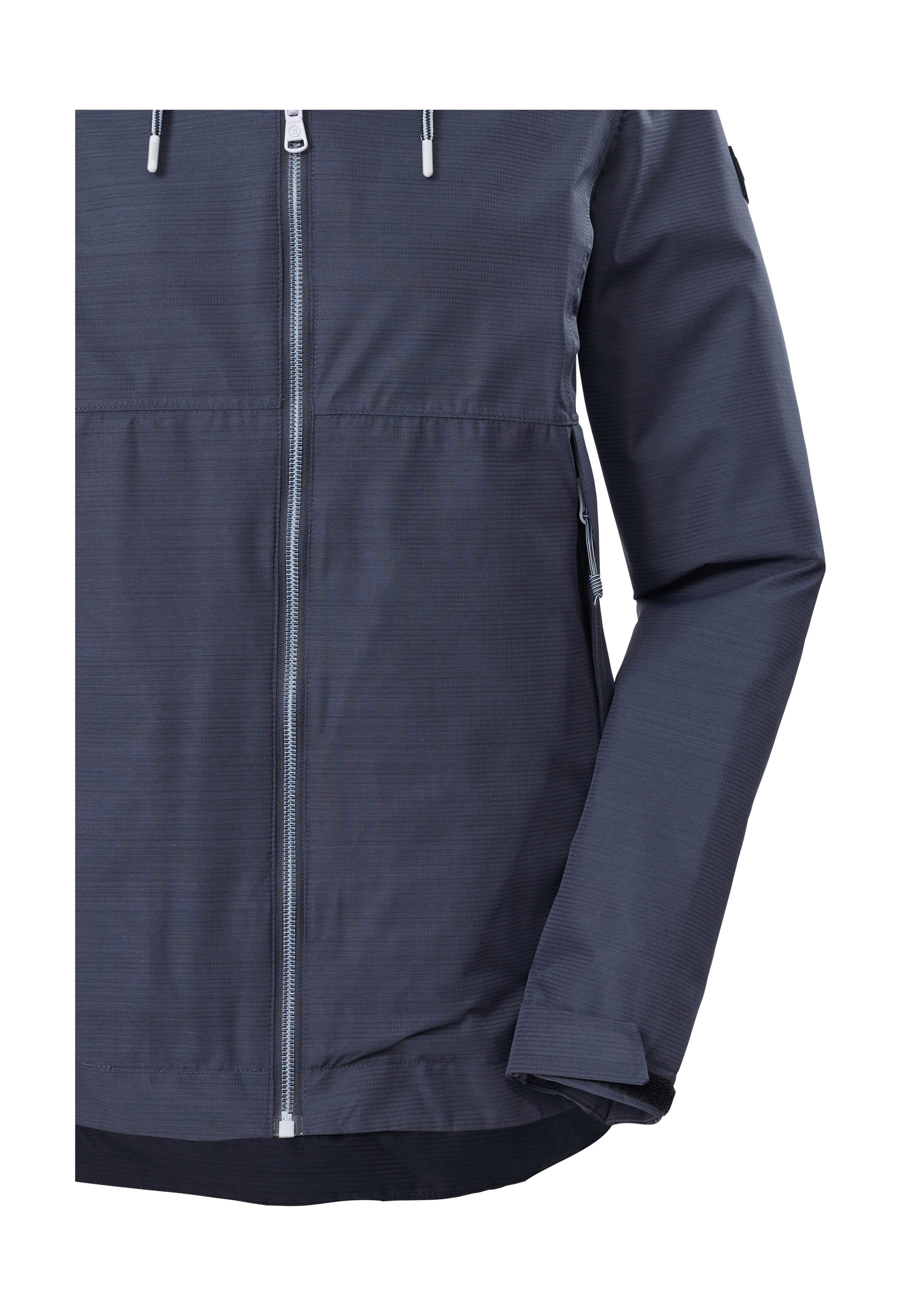 Killtec Funktionsjacke KOS 62 WMN JCKT Leichte, wasserdichte Damenjacke mit verstellbarer Kapuze – Bild 4 von 5