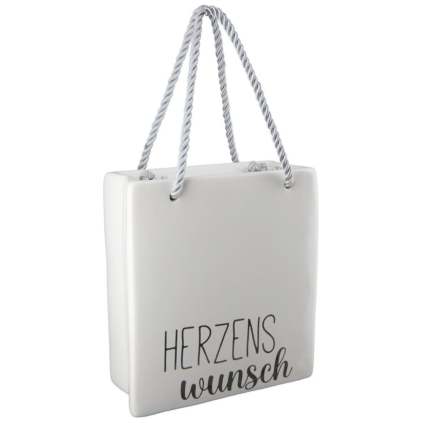 Spardose Spardose Herzenswunsch 5x8x9cm