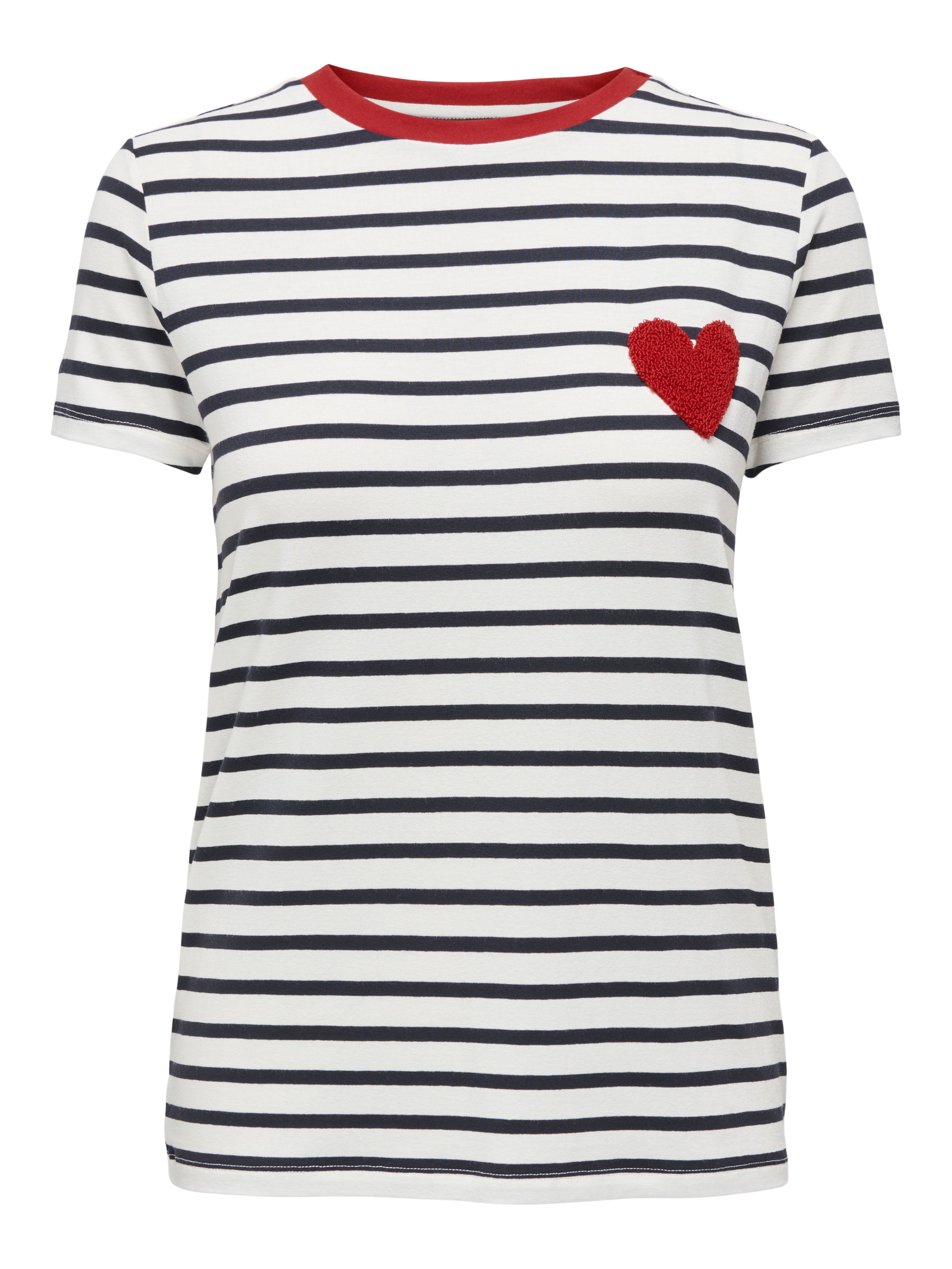 ONLY Kurzarmshirt ONLHEART LIFE S/S TEE JRS NOOS günstig online kaufen