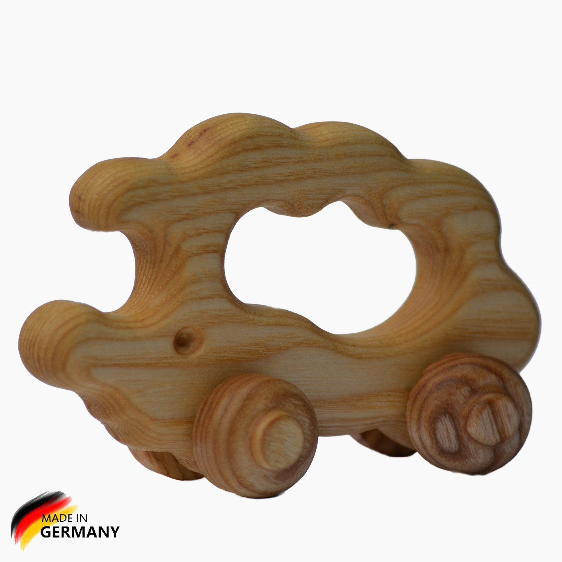 Madera Spielzeuge Greifling Spielzeugset No.4 für Babys 3er Set (spar-set, 3-tlg., Geschenke zur Geburt set), Ein Begleiter für die ersten Lebensmonate