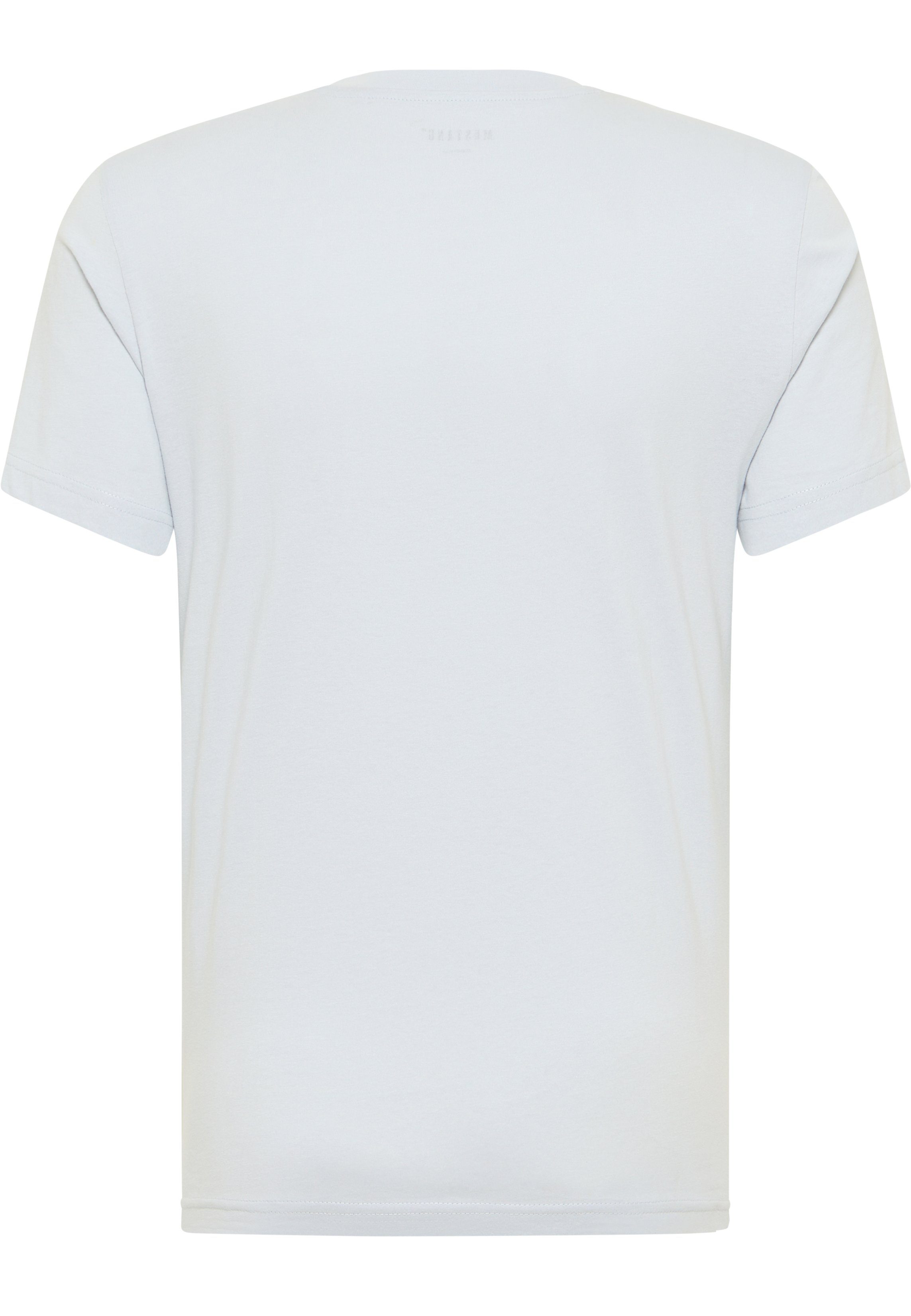 hellblau T-Shirt Style Alex MUSTANG C Print
