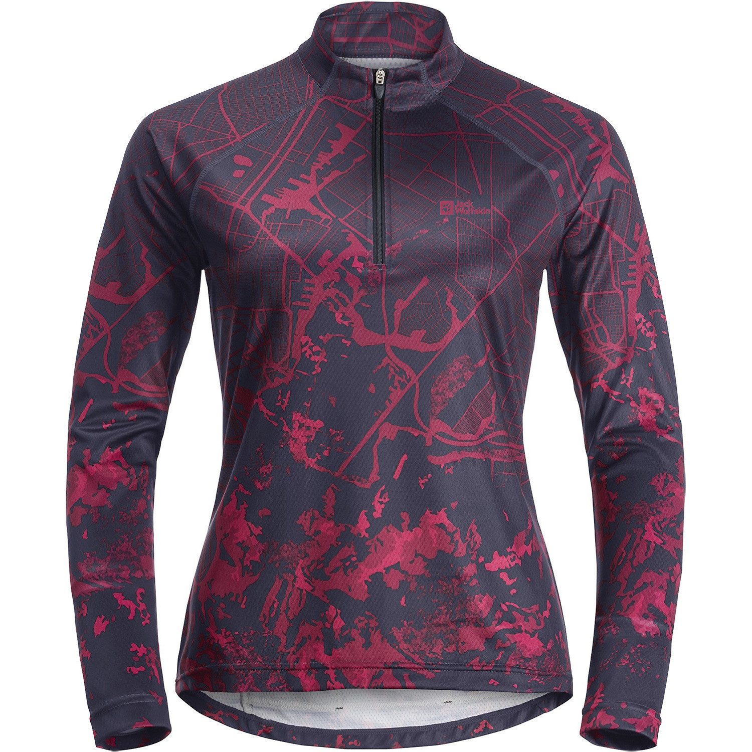 Jack Wolfskin Longsleeve T-Shirt WMOROBBIA L/S PRINTED