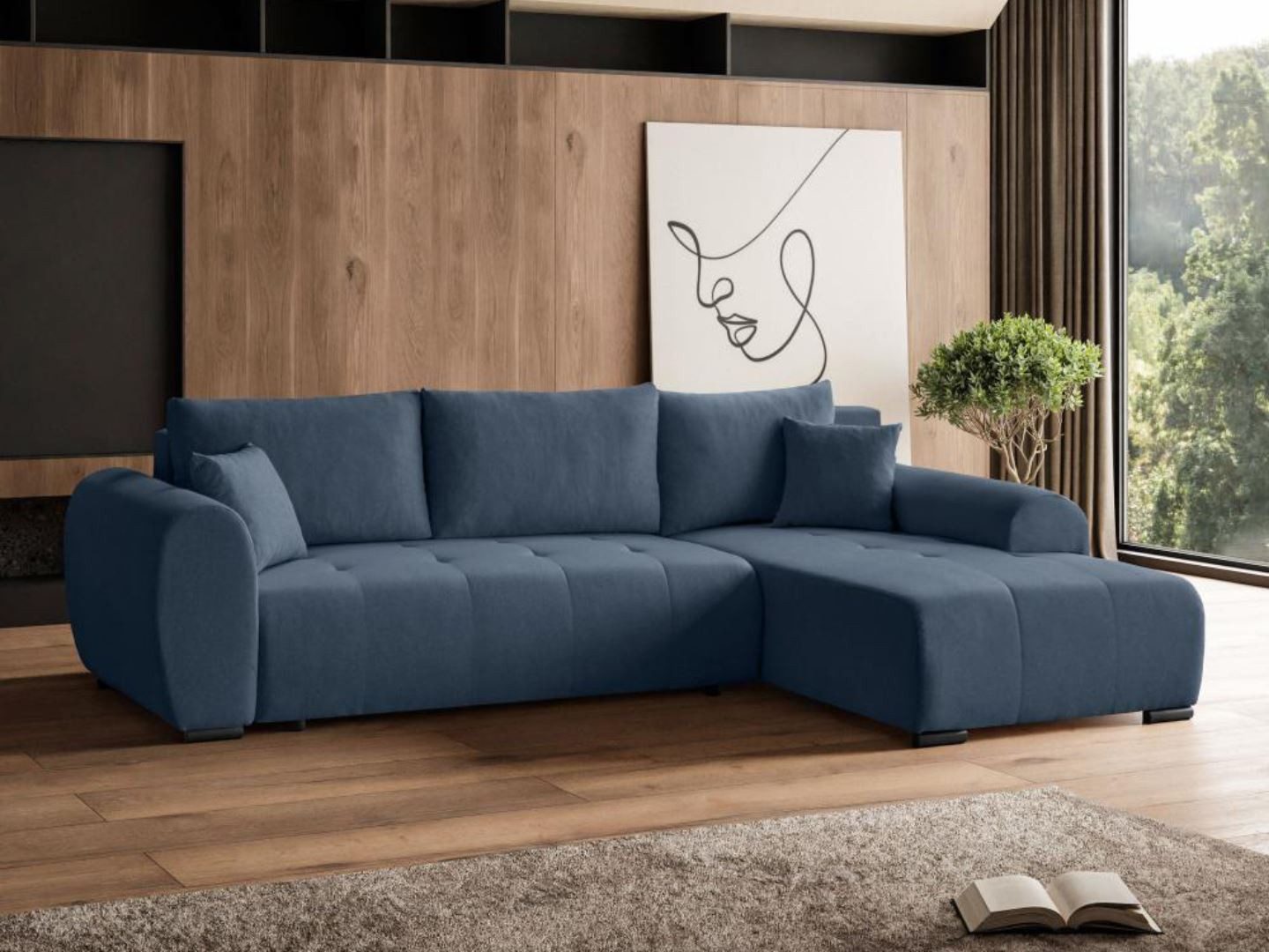 Beautysofa Ecksofa DIANA, mit Schlaffunktion, viele günstig online kaufen