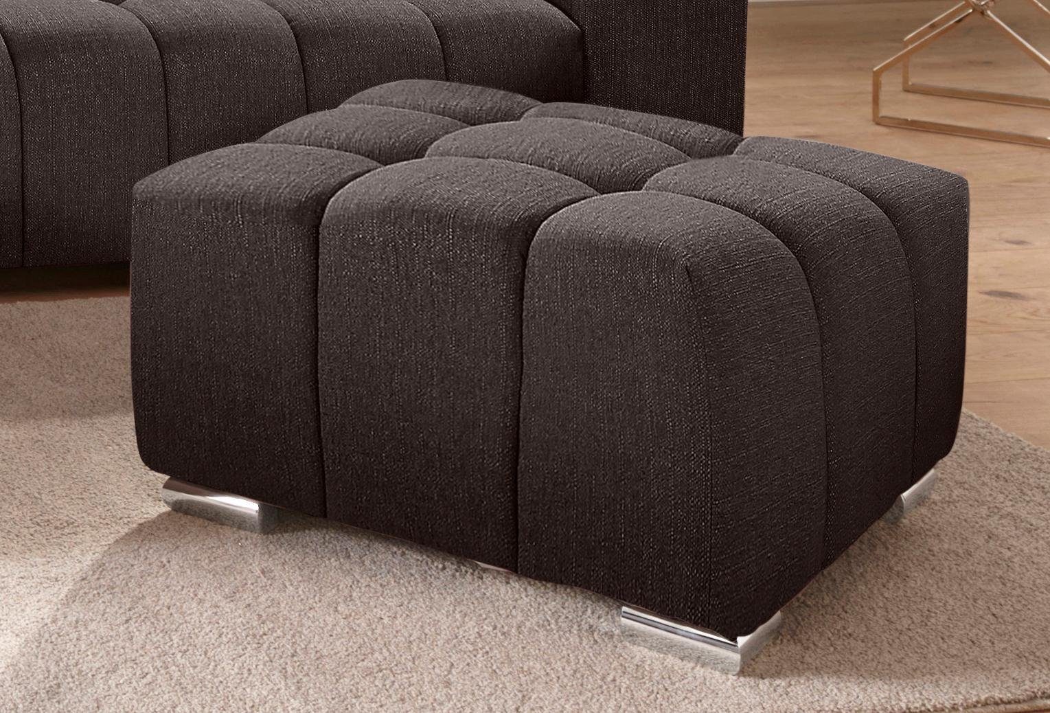 exxpo - sofa fashion Hocker Elias hochwertig und elegant, mit tollem Sitzkomfort