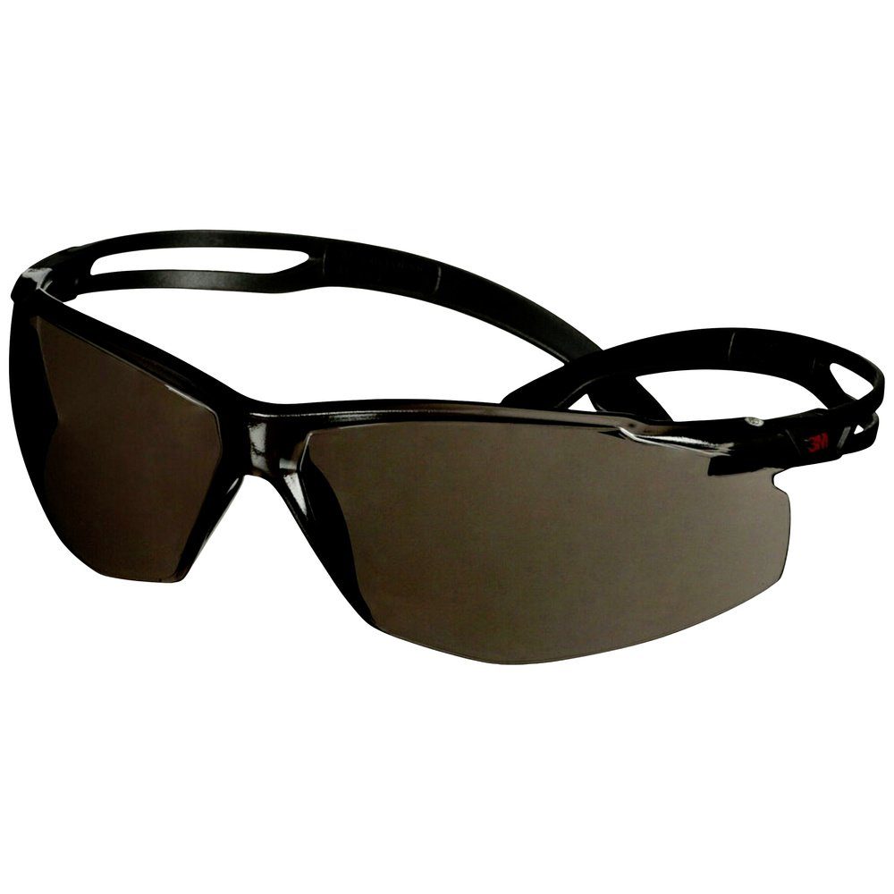 mit SecureFit Schutzbrille Schwar Arbeitsschutzbrille 3M 3M SF502SGAF-BLK Antibeschlag-Schutz