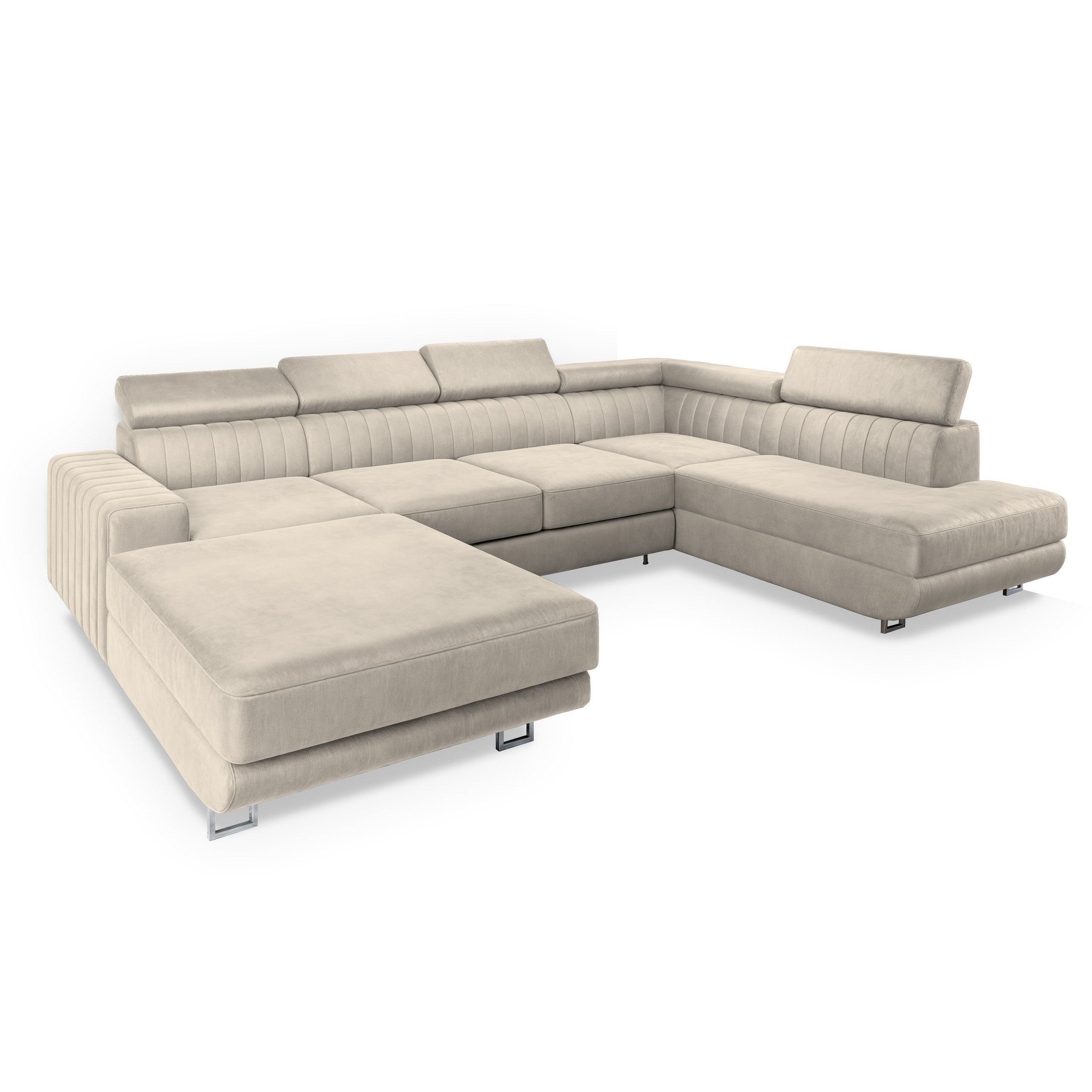 Masseno Ecksofa SIENA mit Schlaffunktion U-Form, günstig online kaufen