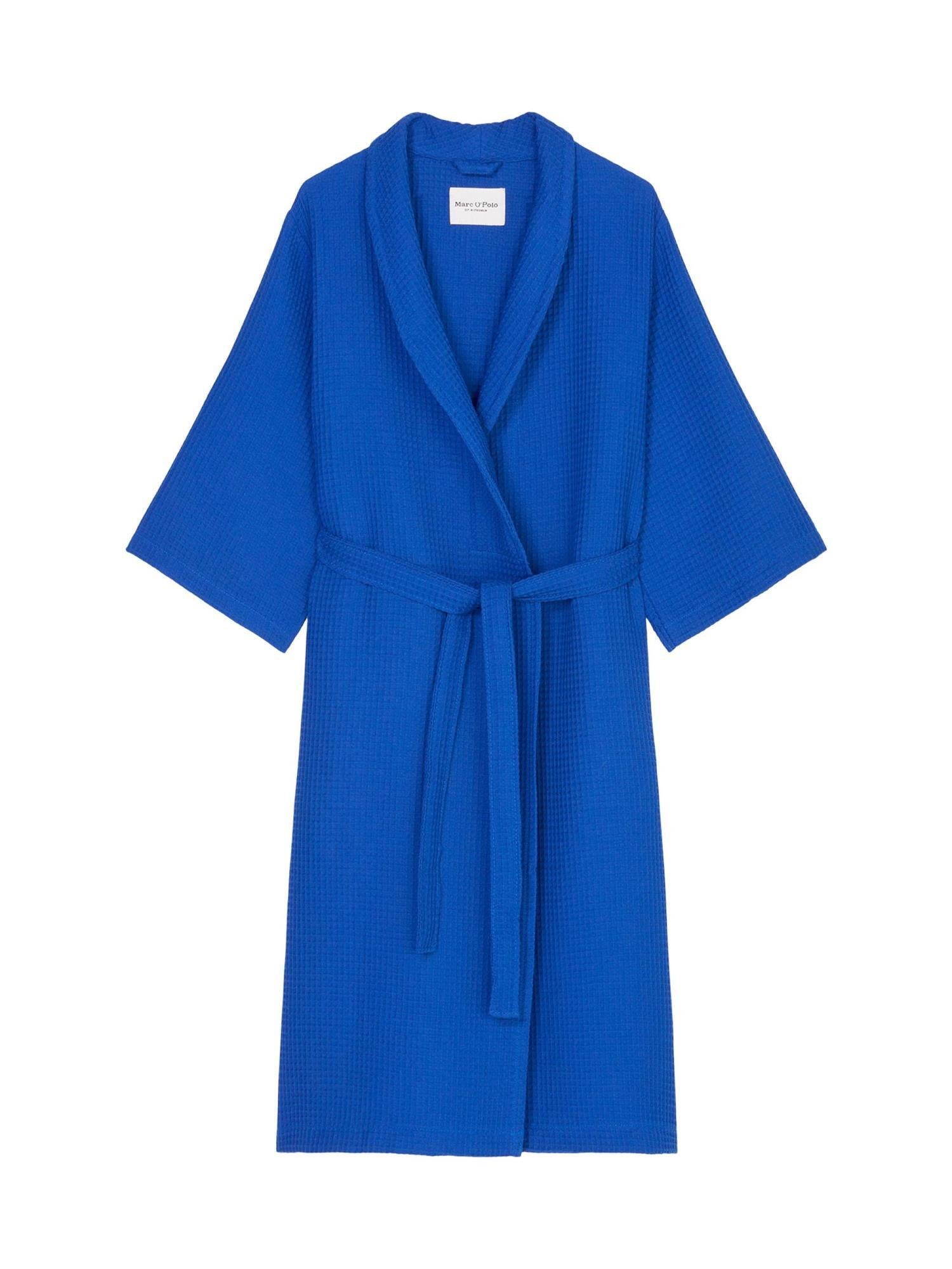 Marc O'Polo Home Damenbademantel Essential Women, Midilänge, Baumwolle, Sch günstig online kaufen