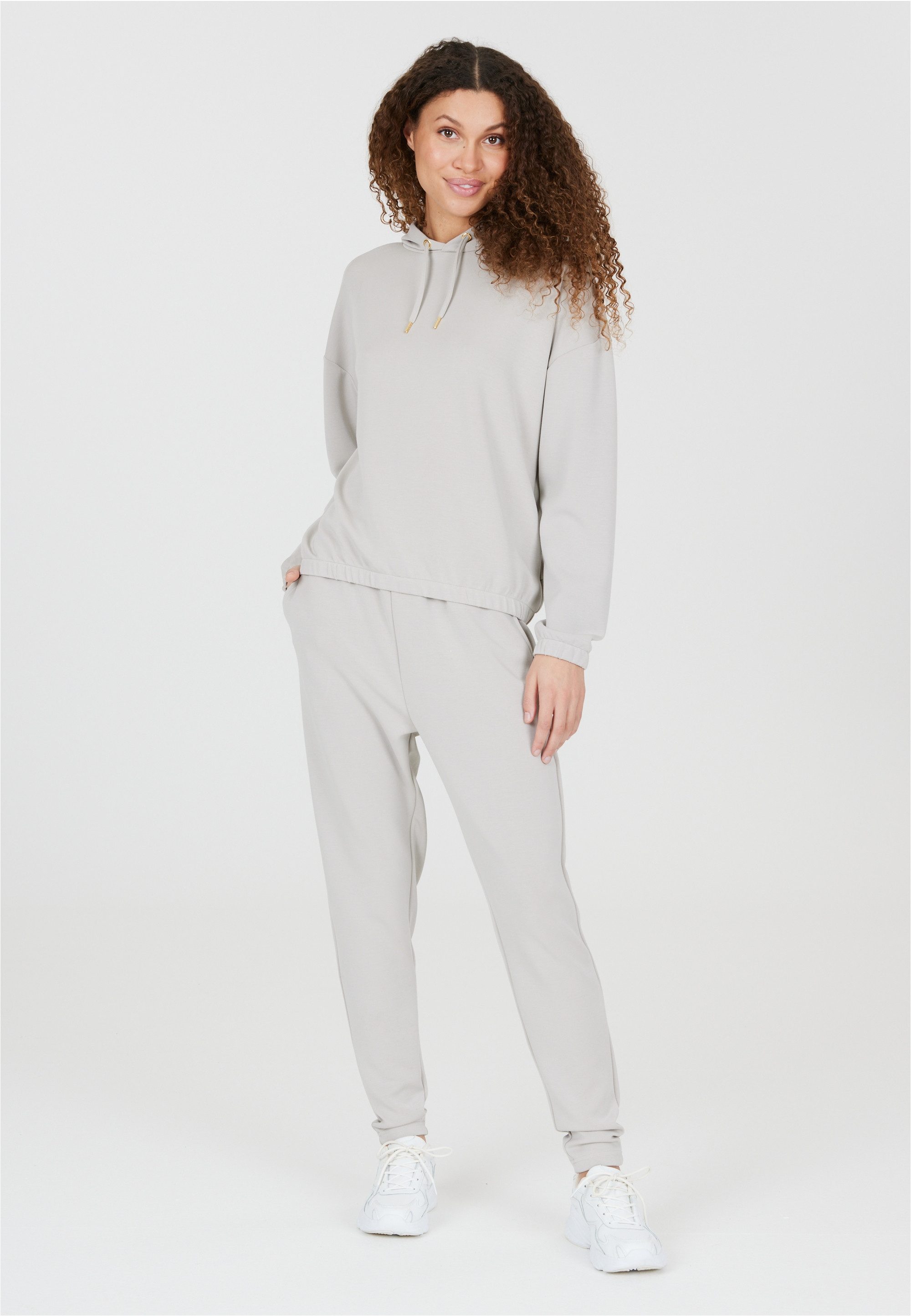 Jacey Modalmix weichem aus Sweathose offwhite ATHLECIA