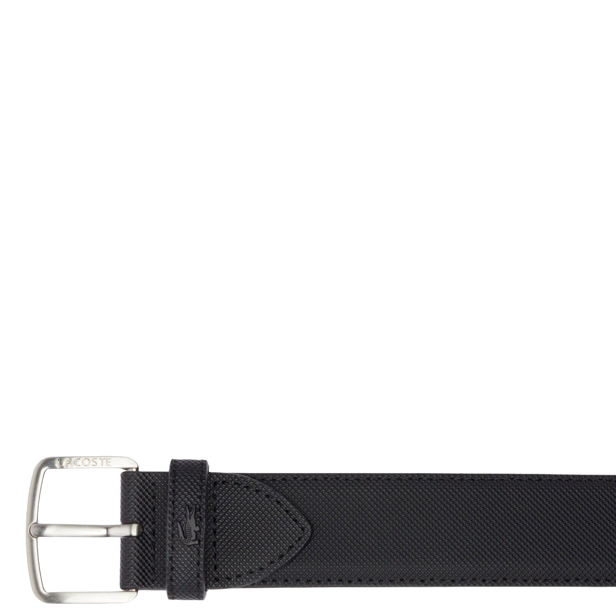 Lacoste Ledergürtel Accessoire - Gürtel 3.5 cm Leder (black, 115 cm)