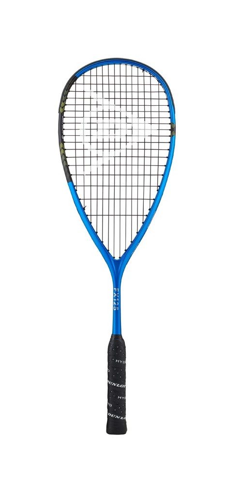 Dunlop Squashschläger Sonic Core FX 125 125g/sehr grifflastig blau/schwarz/gelb - besaitet