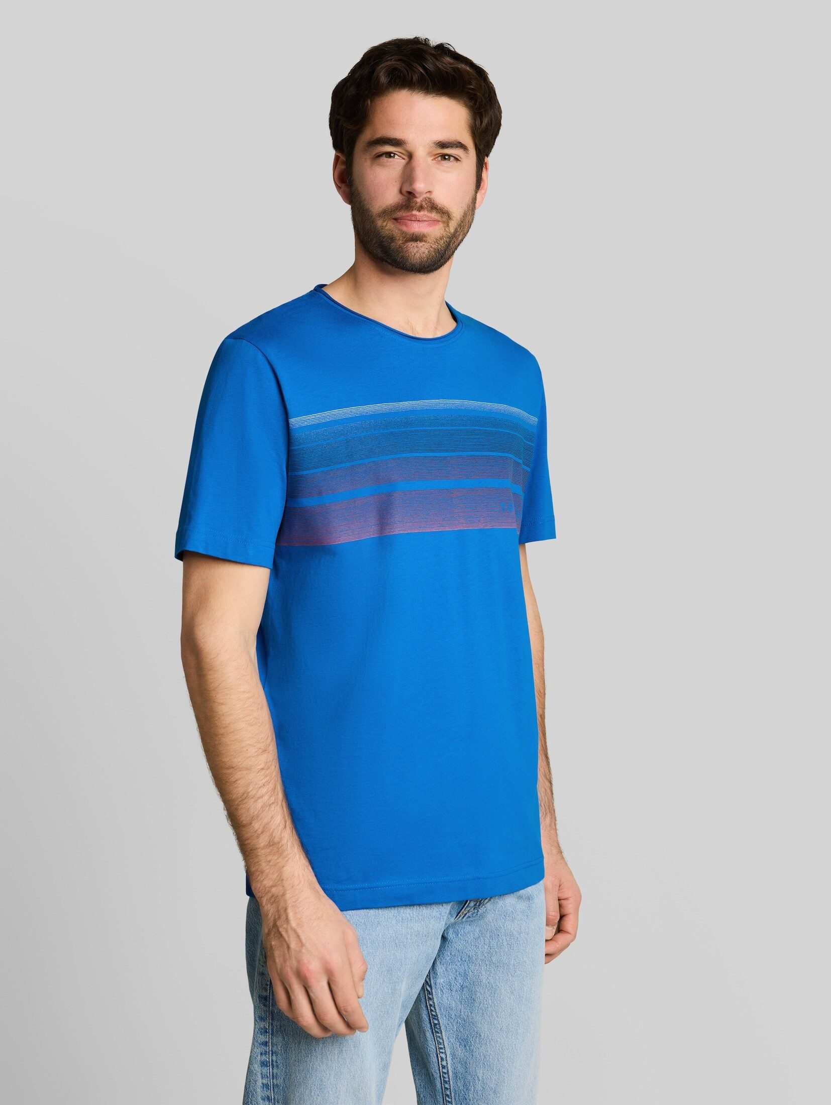 TOM TAILOR T-Shirt T-Shirt T-Shirt mit Print auf der Brust