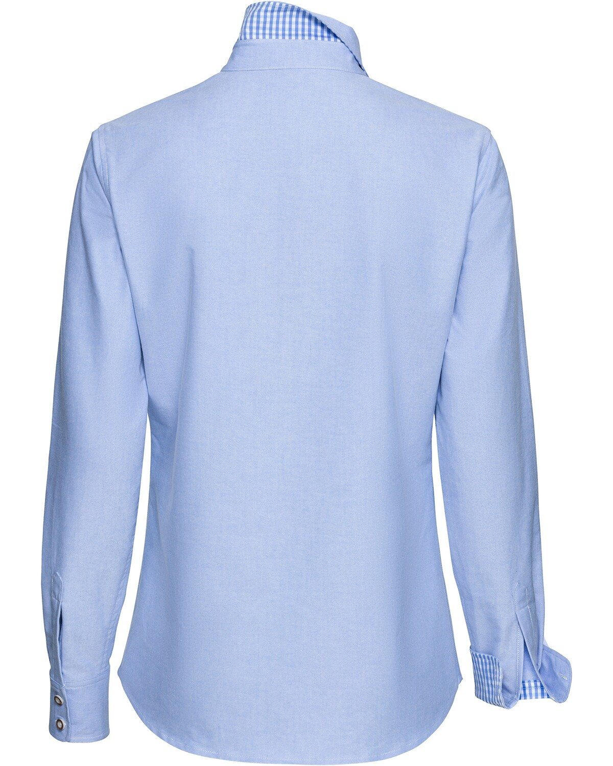 Luis Steindl Trachtenbluse Bluse mit Vichykaro-Details günstig online kaufen