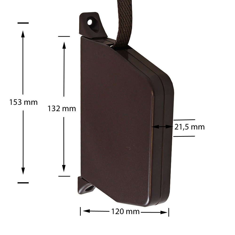 Inovatec Aufputz-Gurtwickler Rollladen Aufschraubwickler Gurtwickler Mini + günstig online kaufen