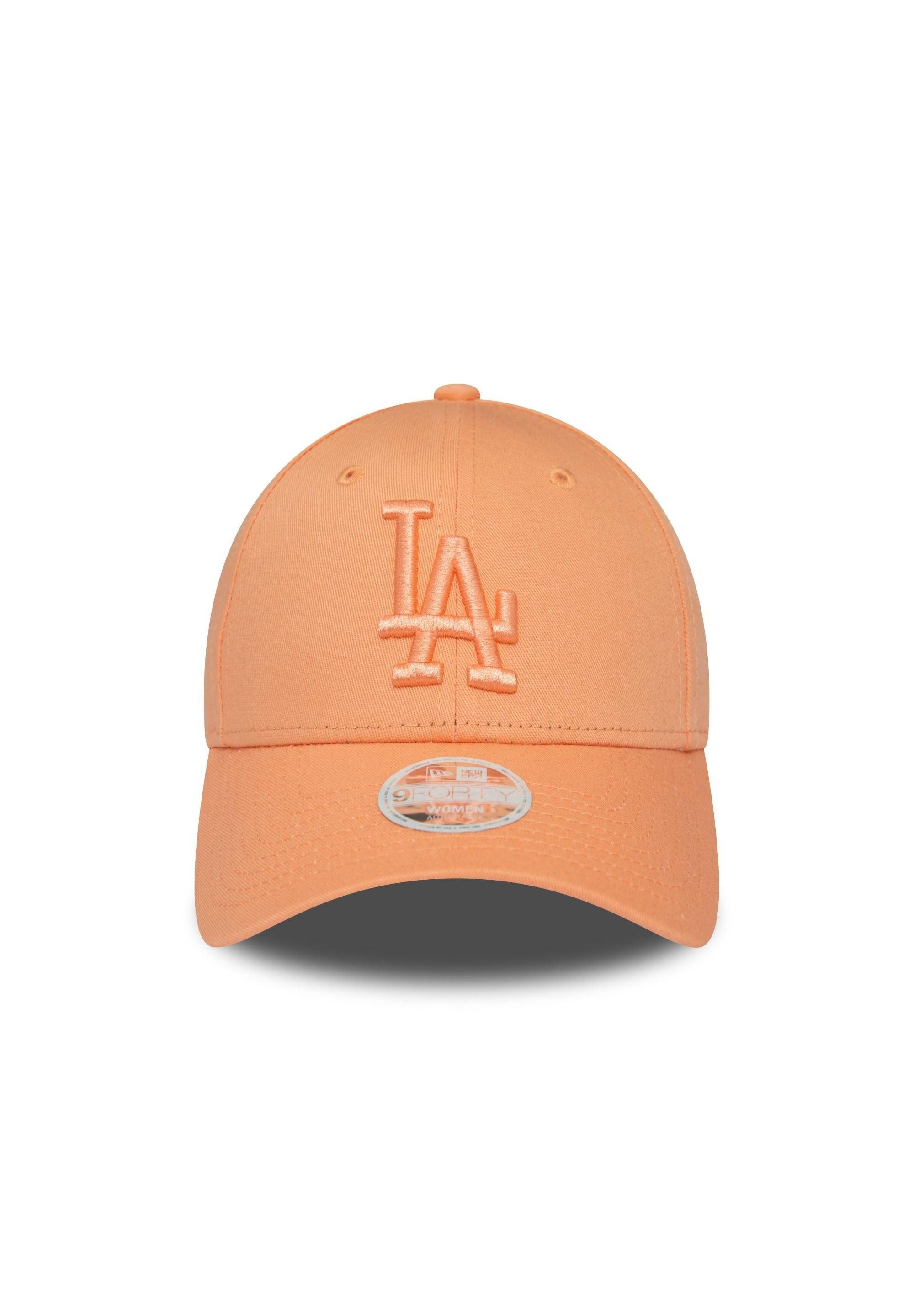 New Era Baseball Cap Los Angeles Dodgers MLB League Essential Tonal Apricot 9Forty Verstell (1-St)