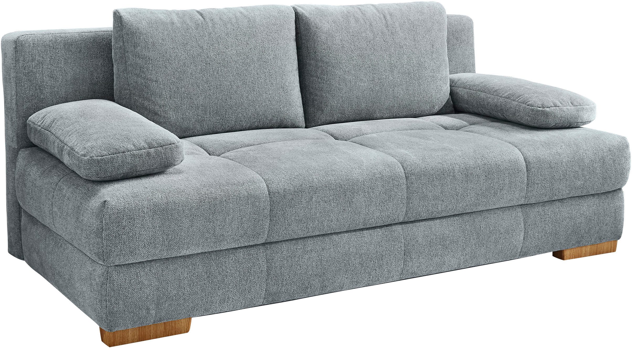 Jockenhöfer Gruppe Schlafsofa Calli, Liegefl. 160x200 cm, Dauerschläfer, wahlweise mit Topper, mit Schlaffunktion & Bettkasten, Topper, Tonnentaschenfederkern