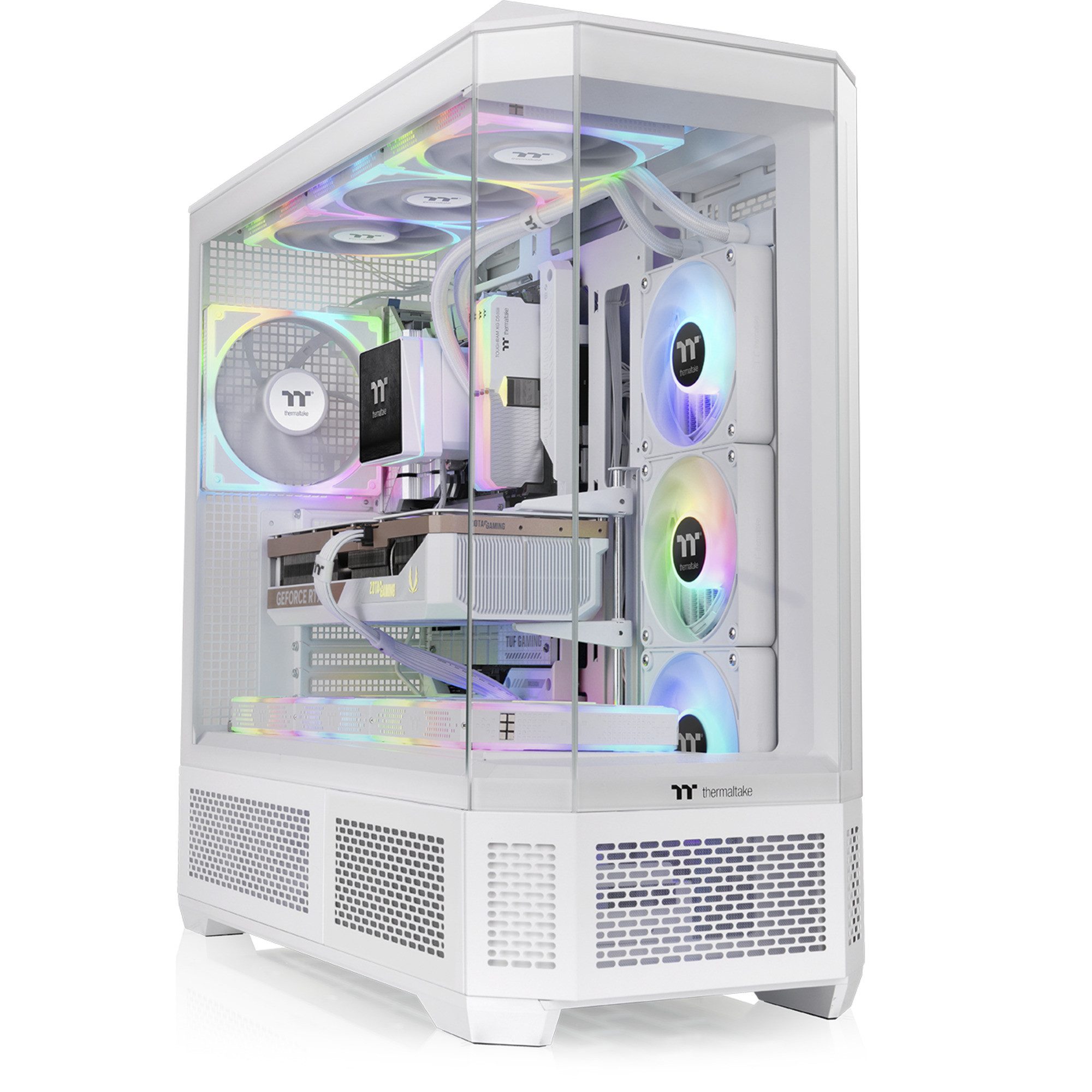 Thermaltake PC-Gehäuse Thermaltake View 600 TG Snow White