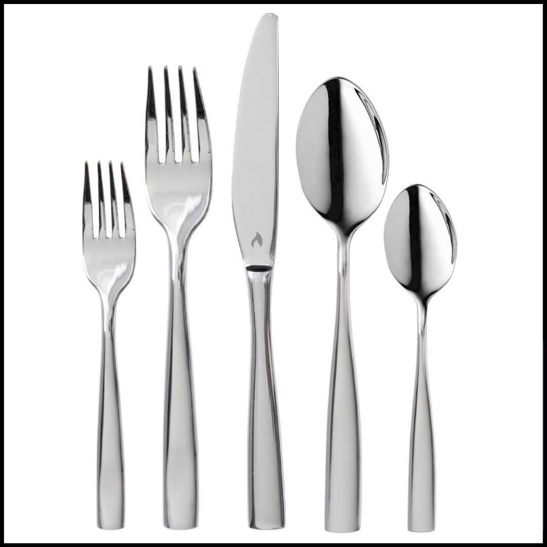 LIVINA HOME Besteck-Set Modernes Besteck Set 30 teilig, Essbesteck Geschirr Besteckset (30-tlg), 6 Personen, Set für 6 Personen, Spülmaschinenfest Besteck, Valentinstag Sale!