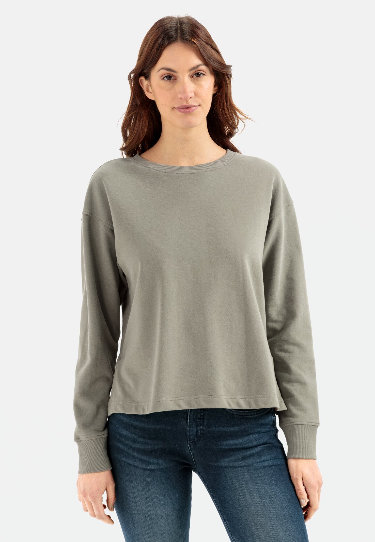 camel active Sweatshirt mit Rundhalsausschnitt