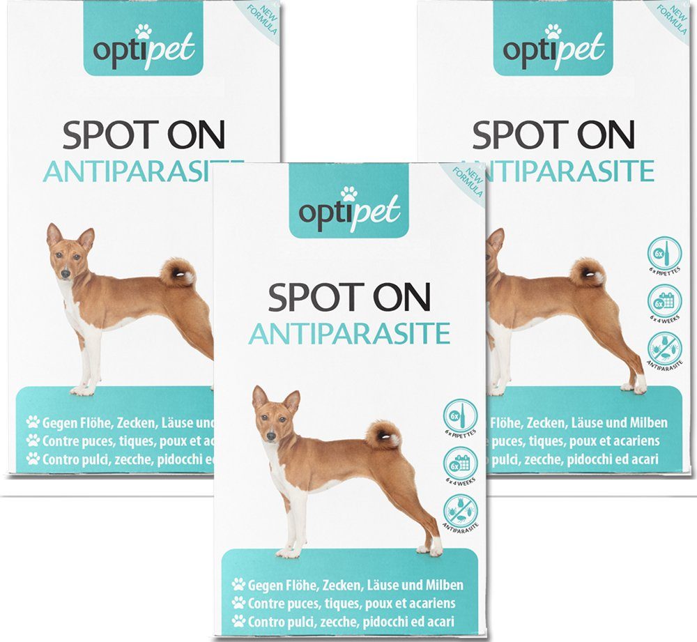 OptiPet Zeckenschutzmittel Spot on Hund Floh- günstig online kaufen