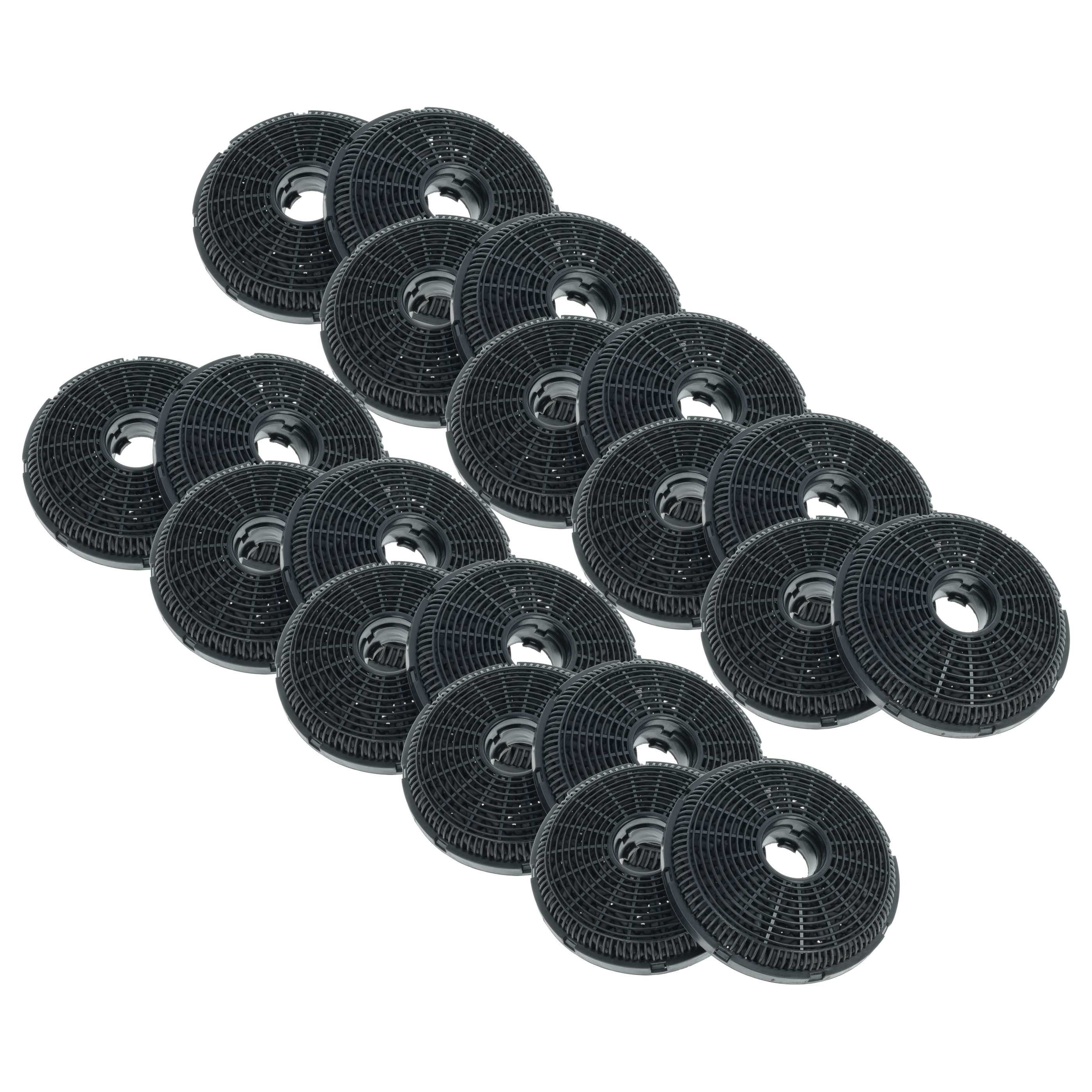 vhbw Aktivkohlefilter passend für Silverline 3444, 3450, 3420, 3440, 4140, 3290, 3300, 3129, Zubehör für Silverline 3444 3450 3420 3440 4140 3290 3300 3129 3265 2242 3457 3472