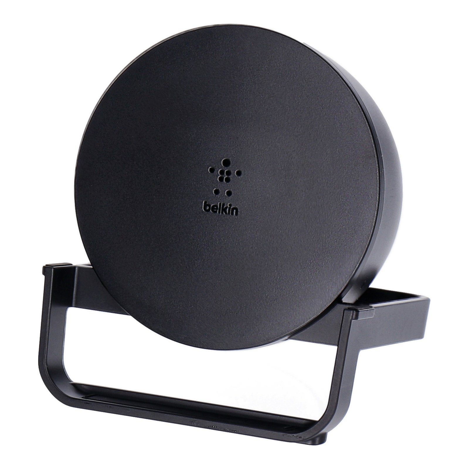Wireless Charging Stand 10W+Speaker schwarz Bluetooth-Lautsprecher