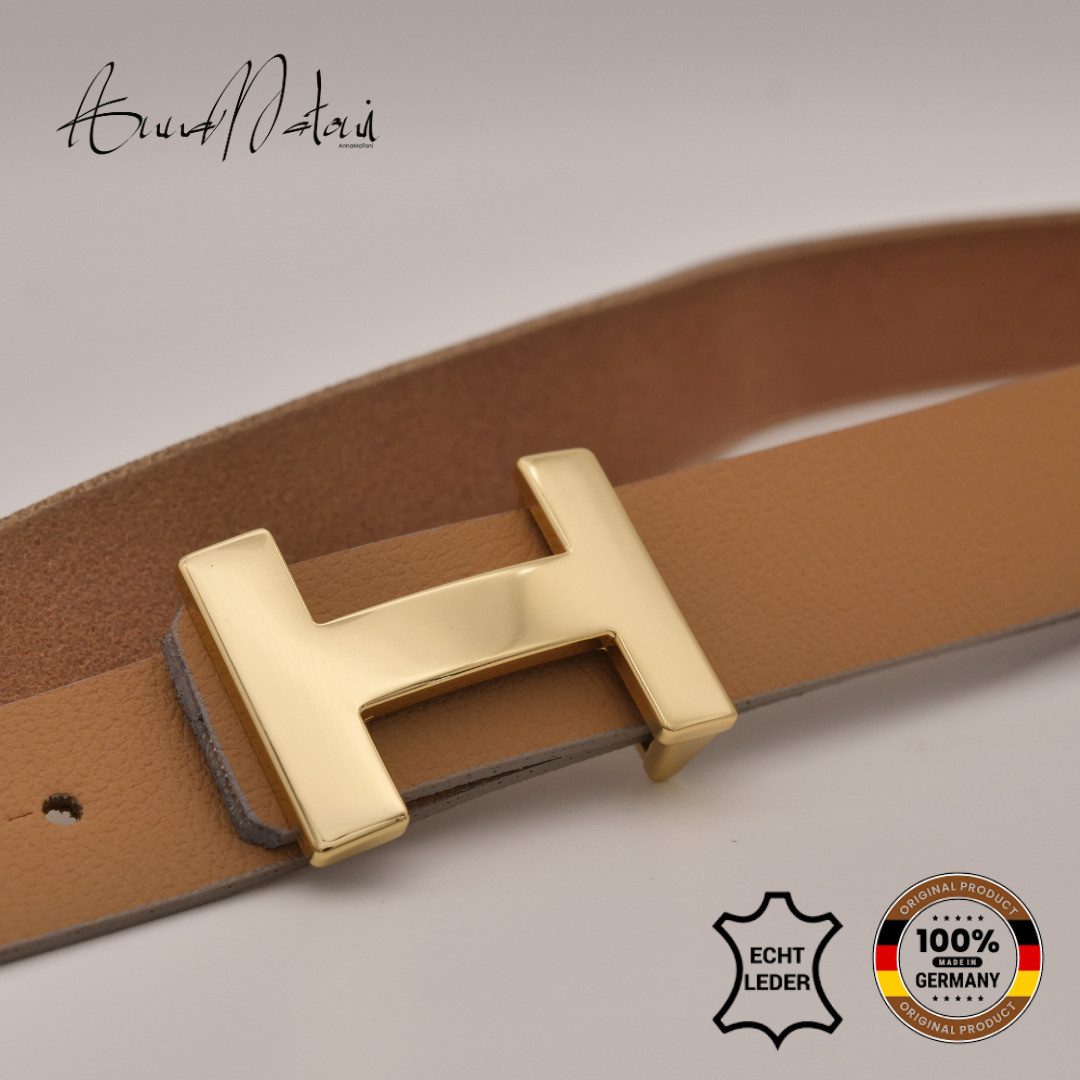 AnnaMatoni Ledergürtel AnnaMatoni Ledergürtel Goldi Ledergürtel Goldi – Bild 2 von 3