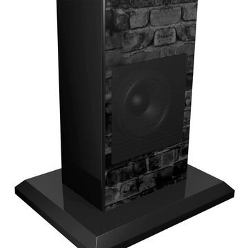 BigBen Stereoanlage (Musik Anlage Sound Tower iPod/iPhone Dock MP3 USB SD Karten Radio)