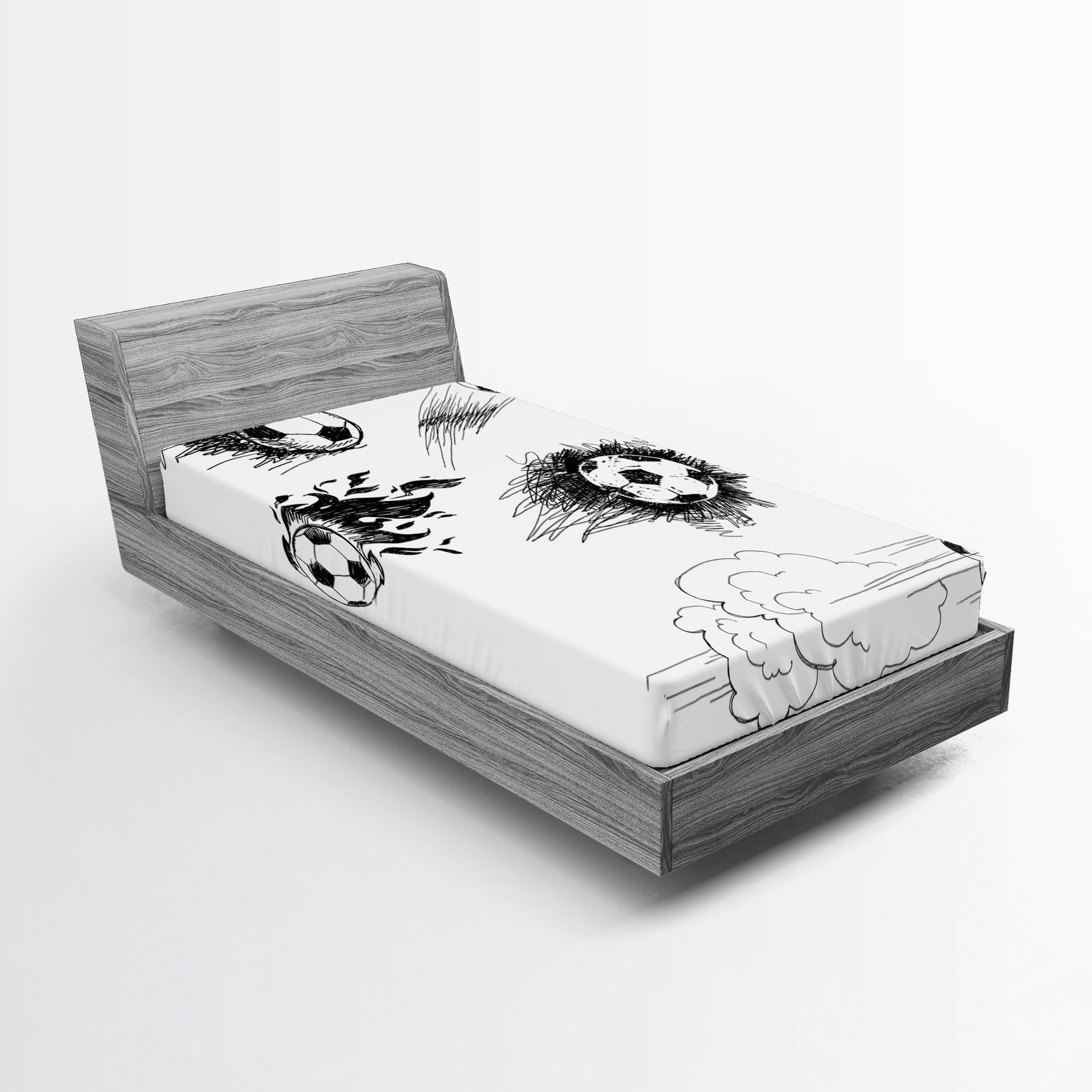 Abakuhaus Spannbettlaken Soft Dekorativer Stoff Bettwäsche Rund-um Elastisc günstig online kaufen