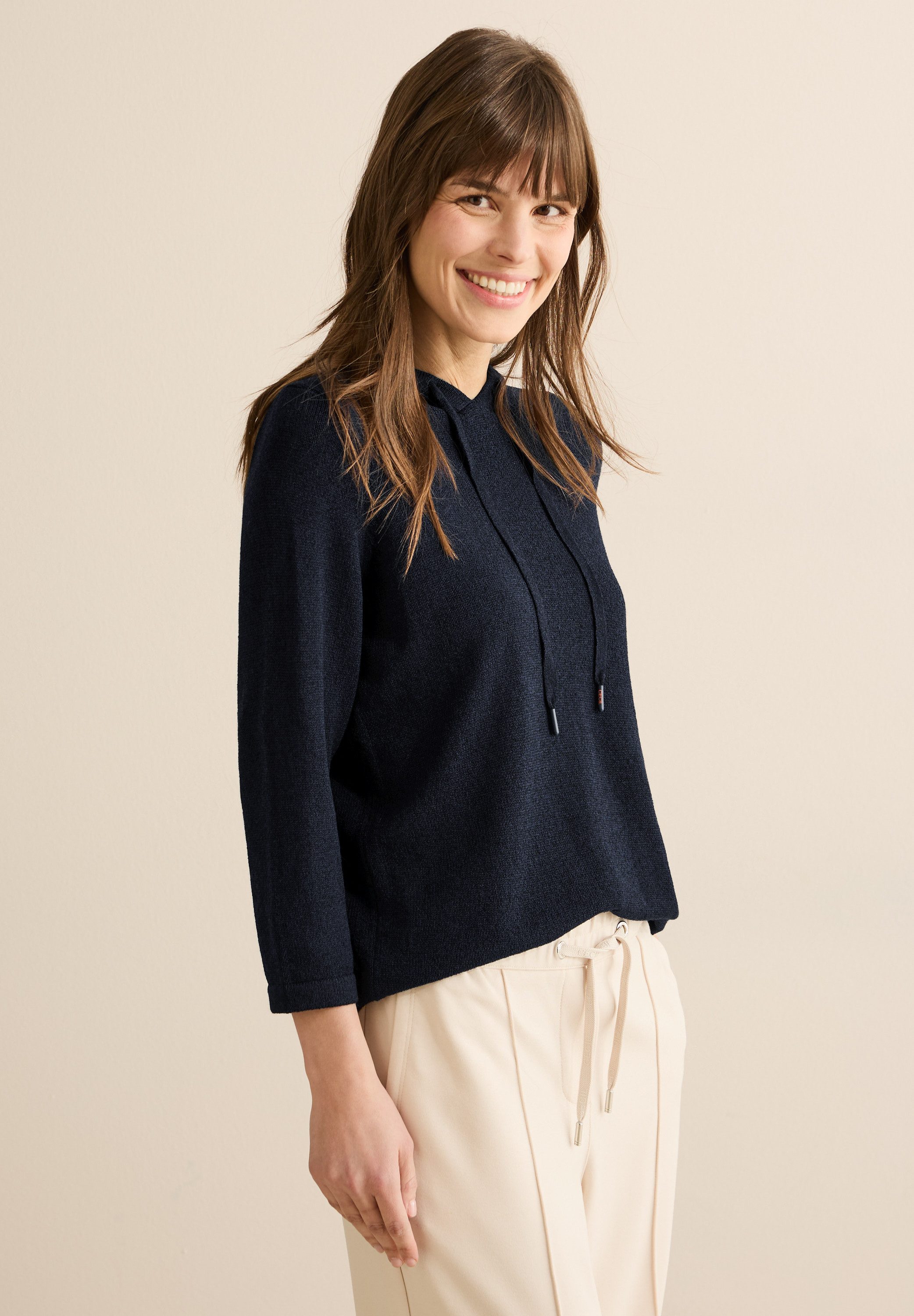 CECIL Strickpullover mit 3/4 Ärmeln günstig online kaufen