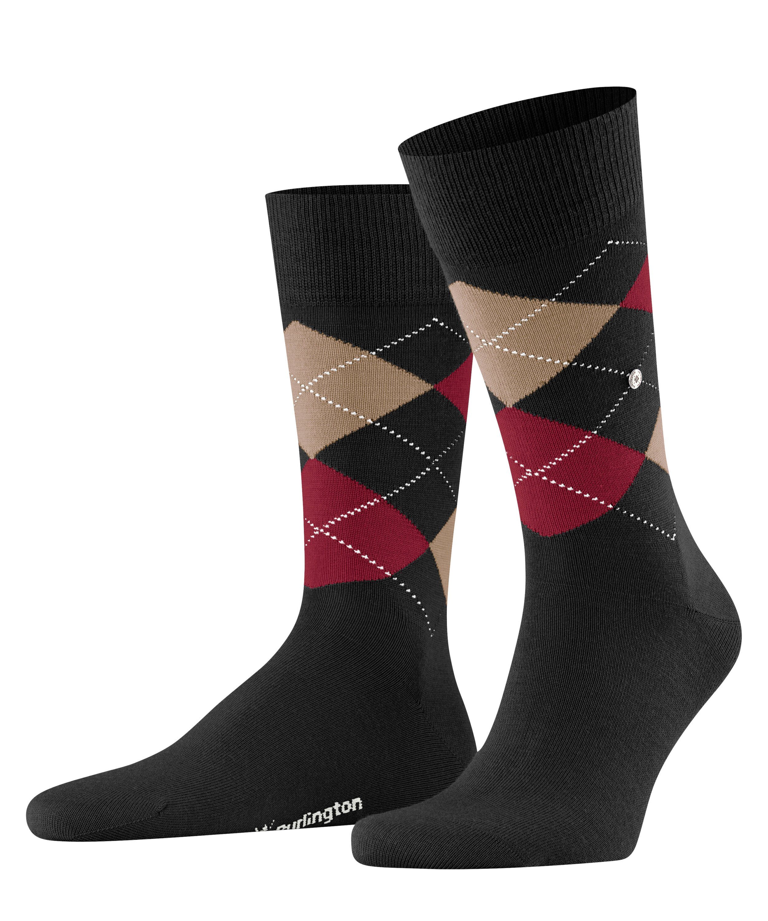 Burlington Socken Edinburgh (1-Paar) black (3036)