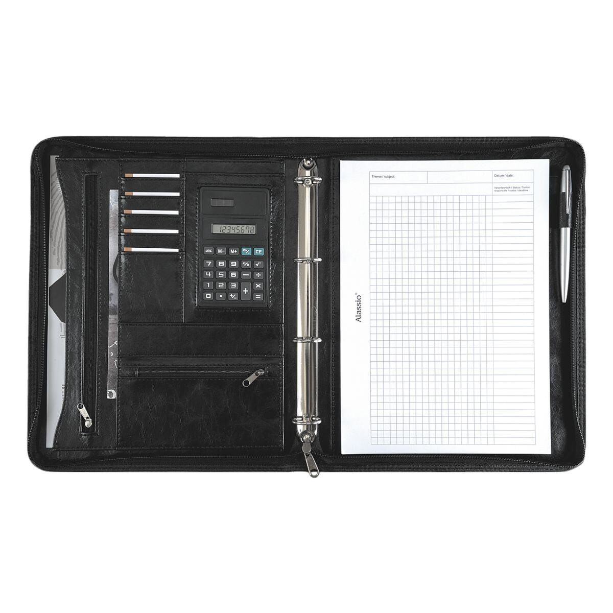 Alassio® Konferenzmappe Massa, inkl. Schreibblock und Taschenrechner günstig online kaufen