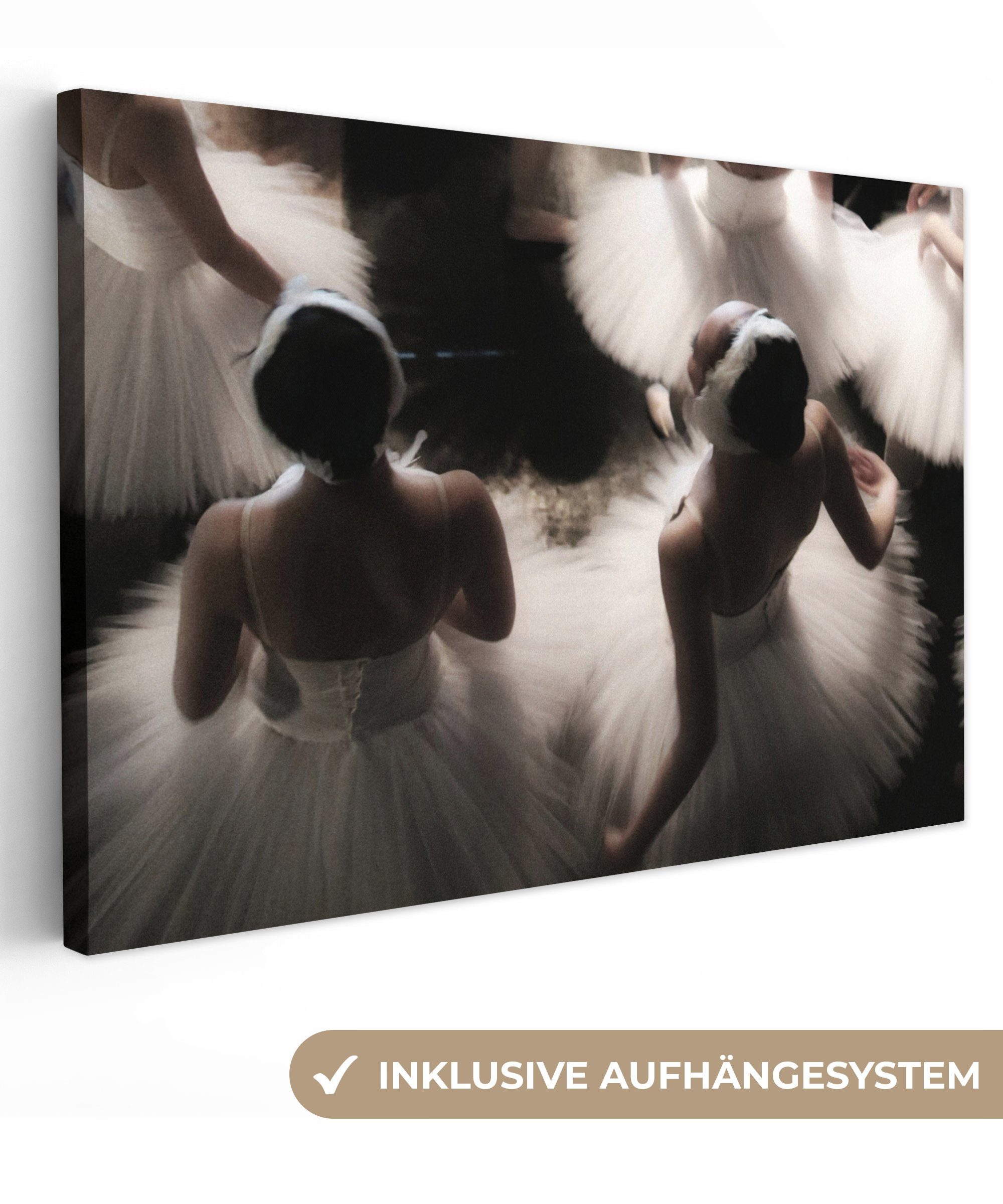 OneMillionCanvasses® Leinwandbild Ballett - Ballerina - Tanz, Fotodruck (1 günstig online kaufen