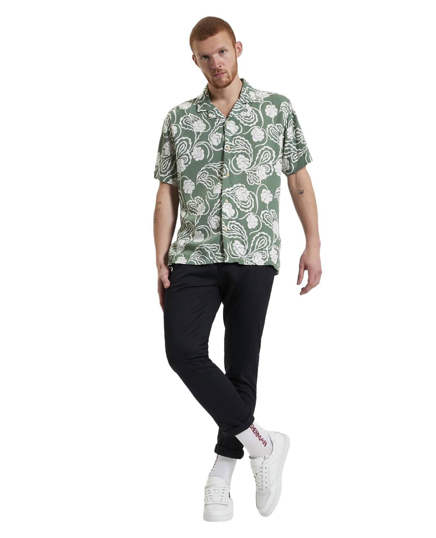 Ben Sherman Kurzarmhemd Hemd Ben Sherman Paisley Swirl Print