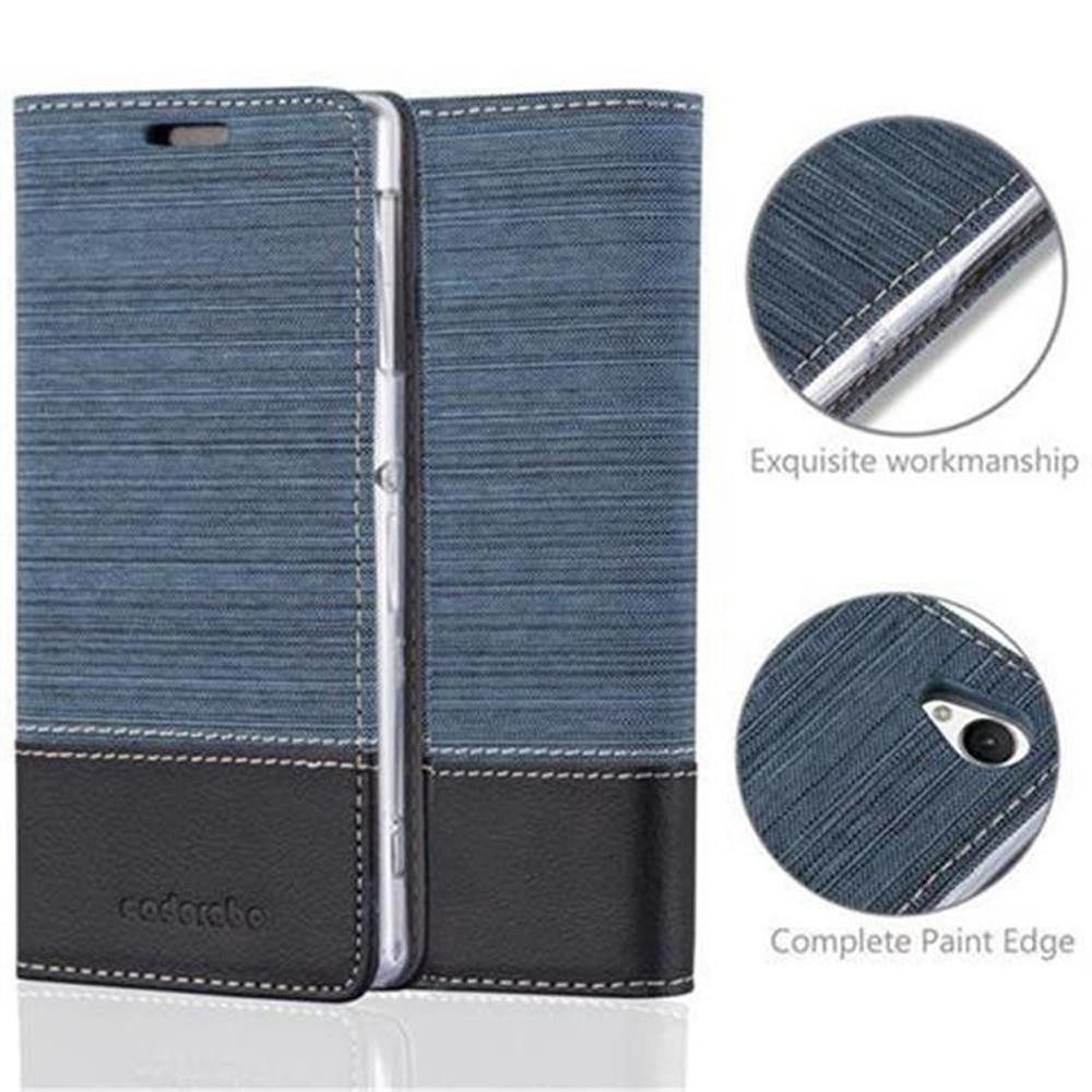 Cadorabo Handyhülle für Sony Xperia Z1 Hülle Sony Xperia Z1, Klappbare Handy Schutzhülle - Hülle - mit Standfunktion und Kartenfach