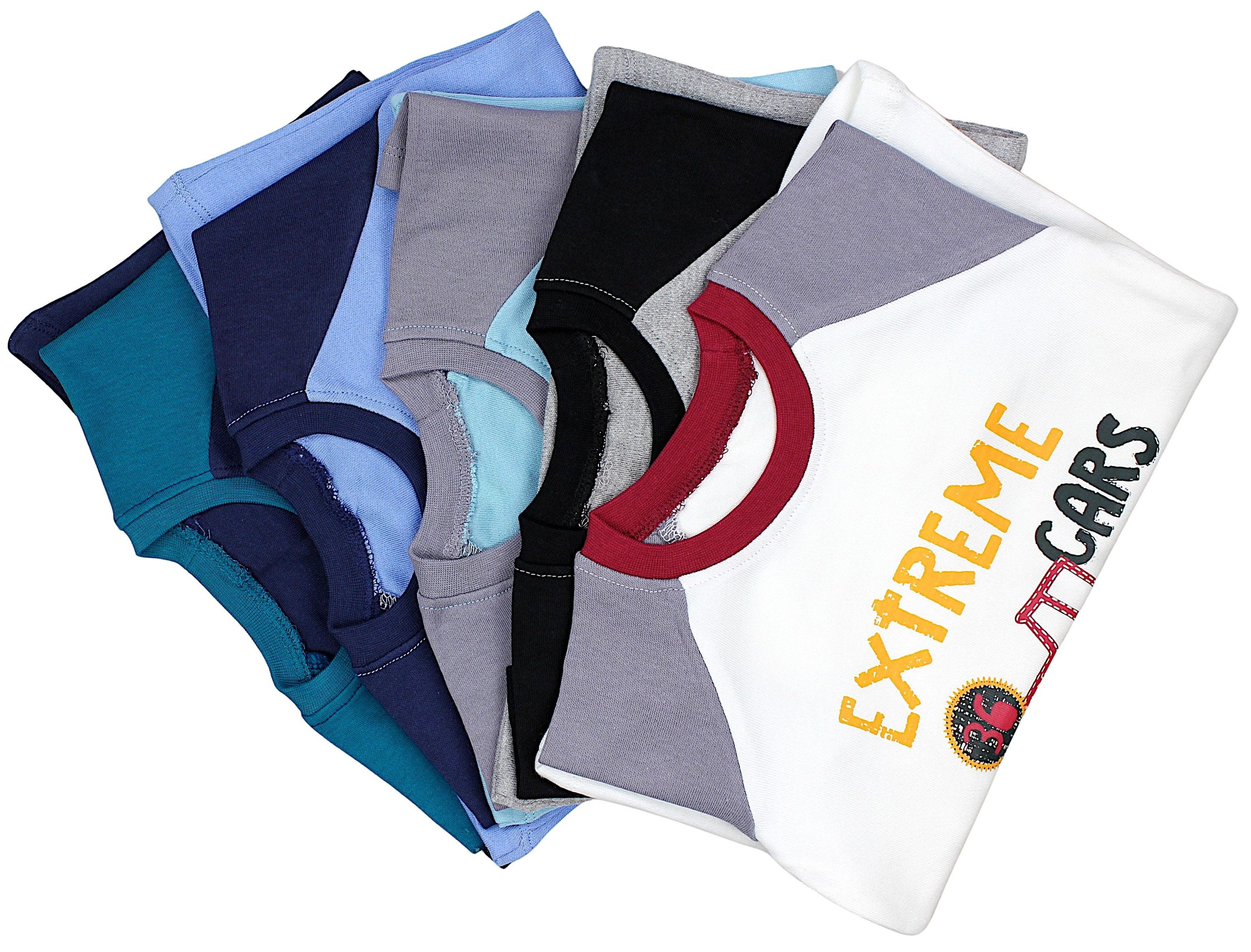 TupTam T-Shirt TupTam Baby Jungen Kurzarm T-Shirt 5er Set