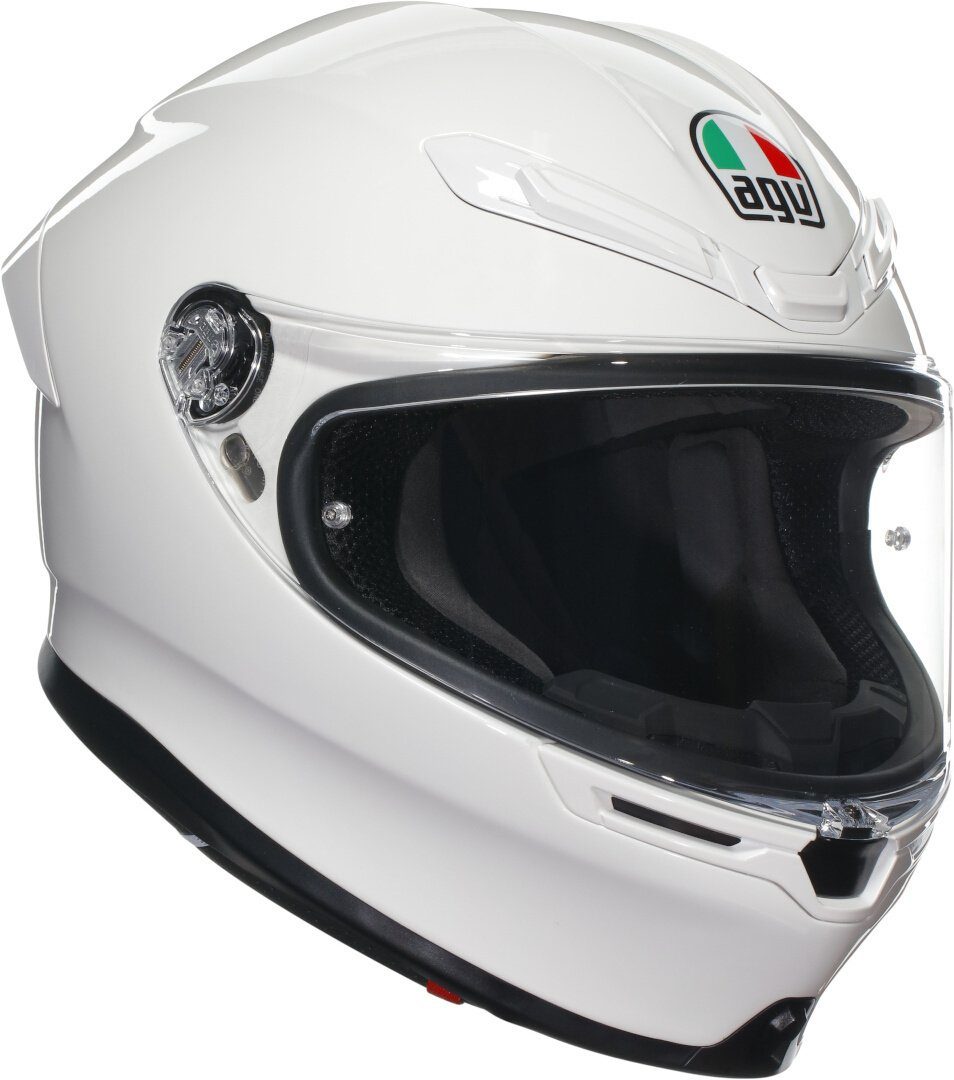 AGV Motorradhelm K6 S Helm, vorbereitet für Kommunikationssystem,Notfallsystem-Polsterung (EQ