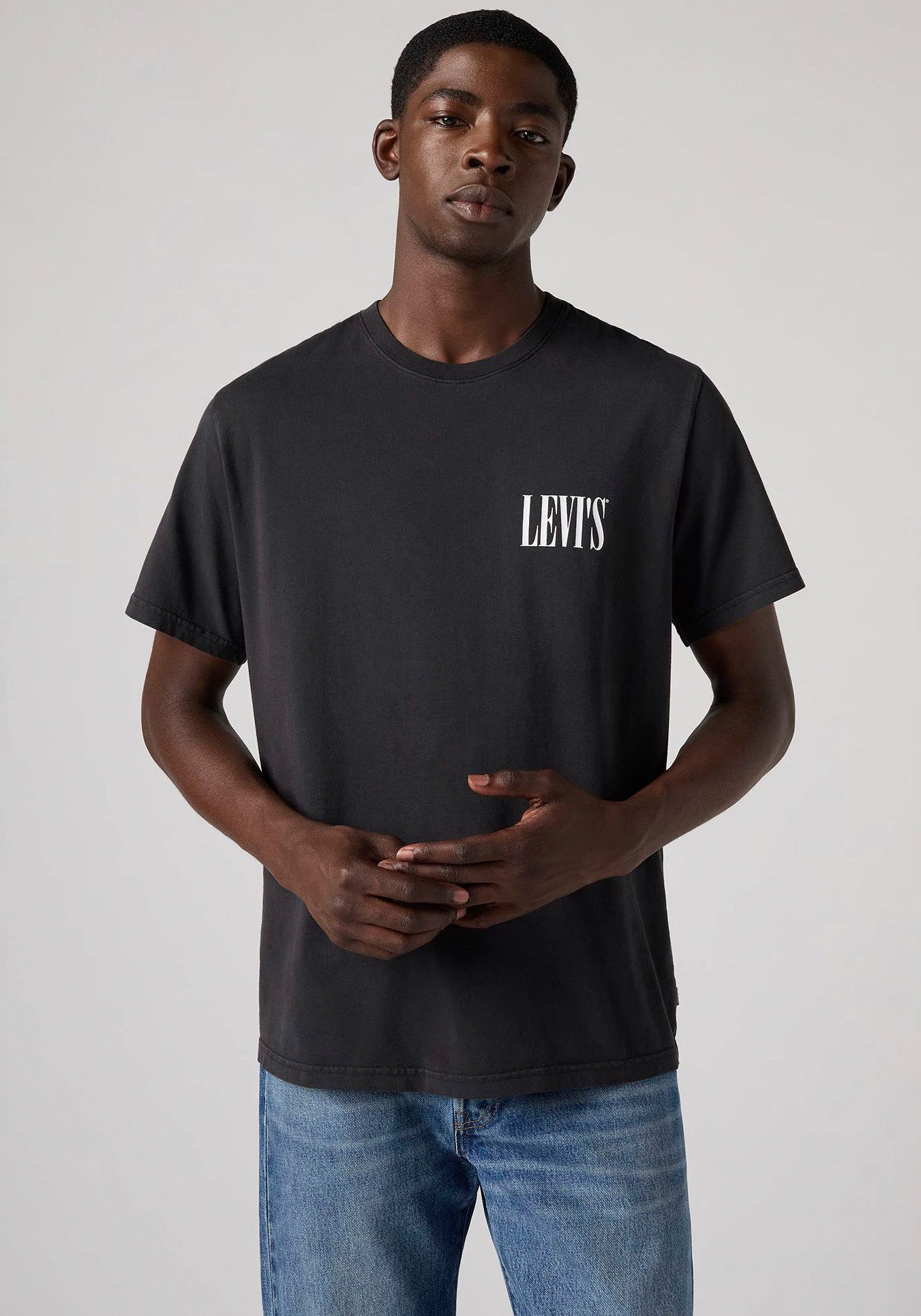 Levi's® T-Shirt RELAXED FIT TEE mit Logoschriftzug günstig online kaufen