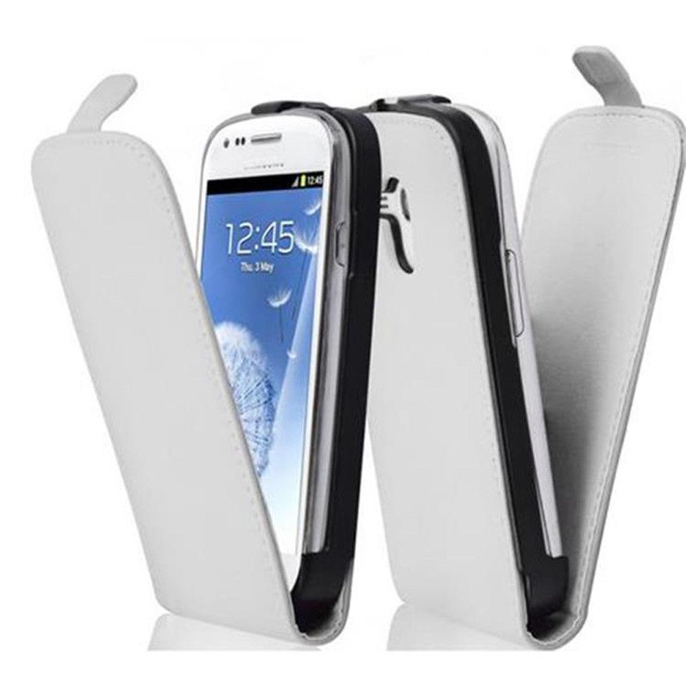 Cadorabo Handyhülle für Samsung Galaxy S3 MINI Hülle Samsung Galaxy S3 MINI, Klappbare Handy Schutzhülle - Hülle - mit Magnetverschluss